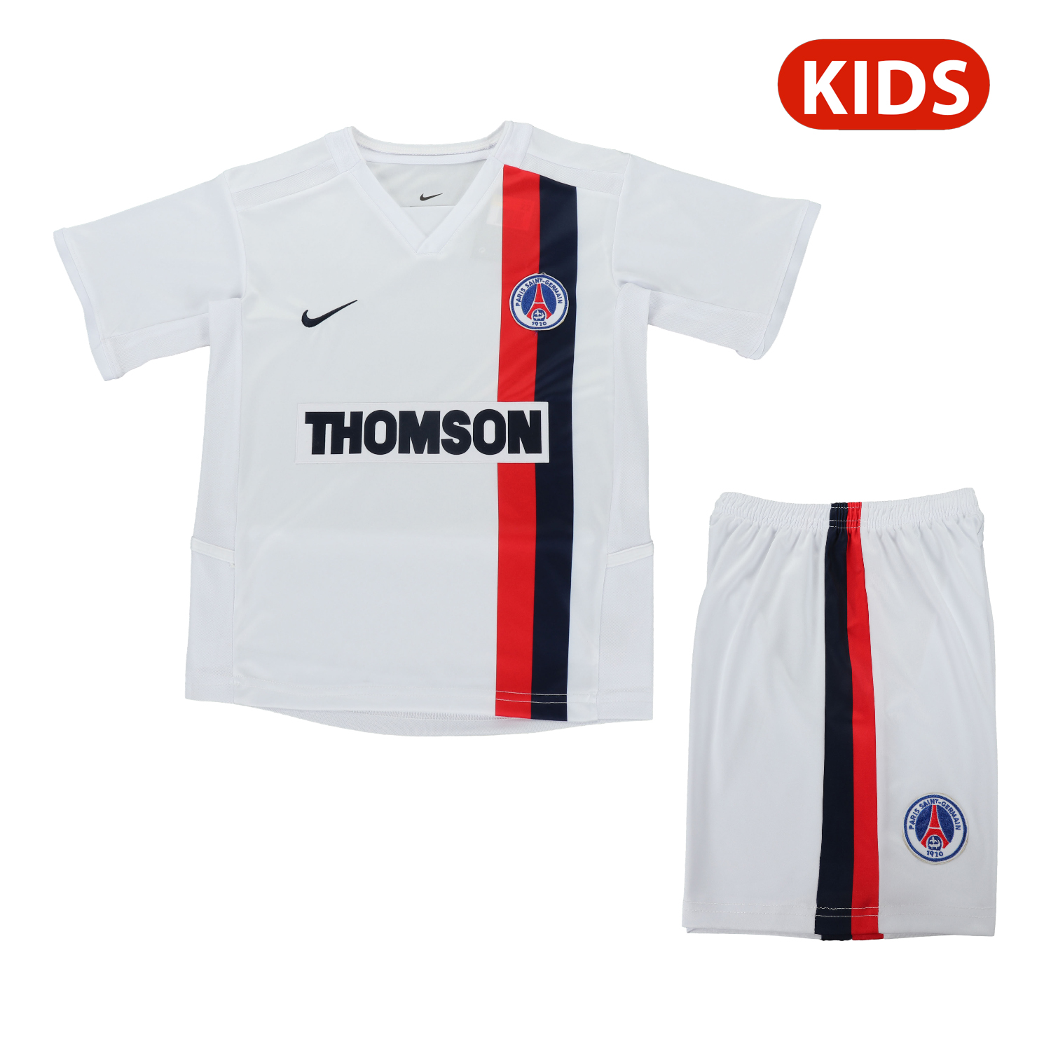 TKH-turbokithub-Retro Paris Saint-Germain PSG 2002-03 Away Kids Kit