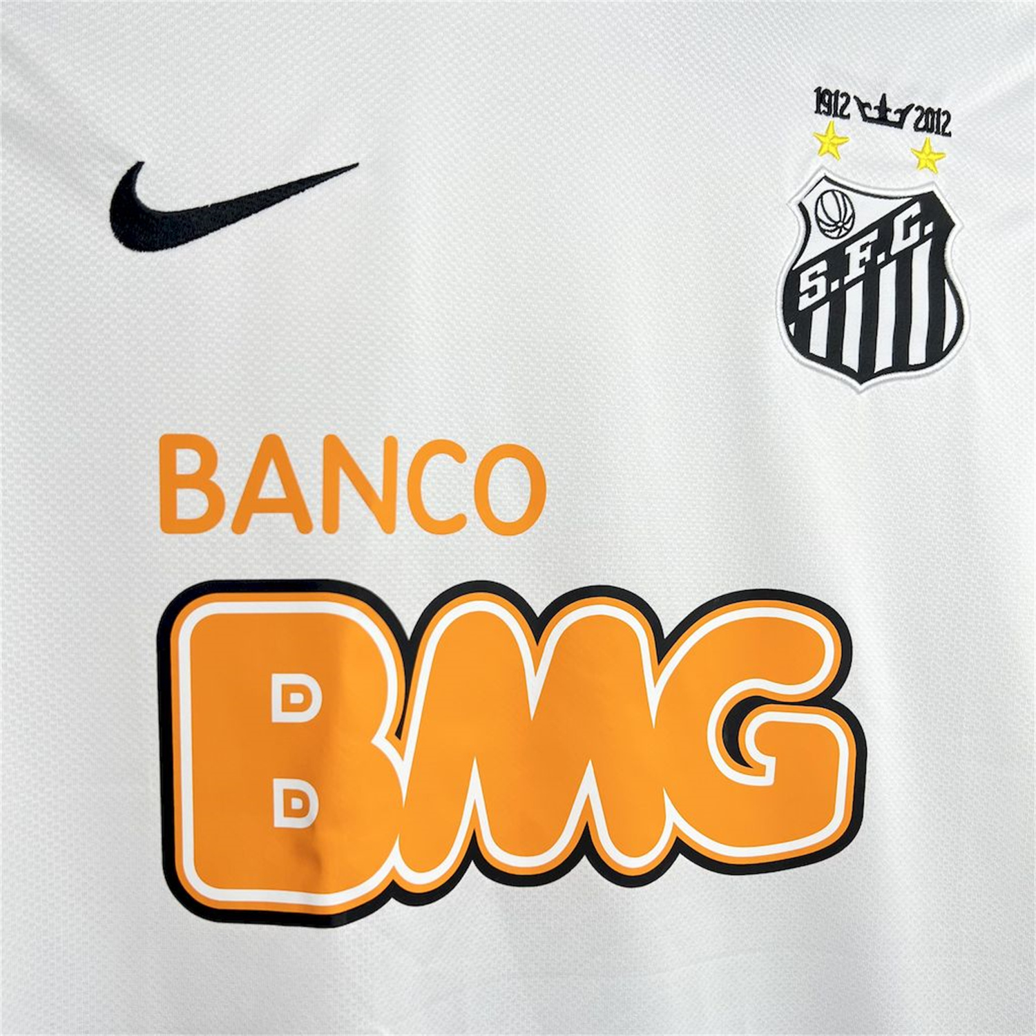 TKH-turbokithub-Retro Santos 2012 Home Long Sleeve Jersey