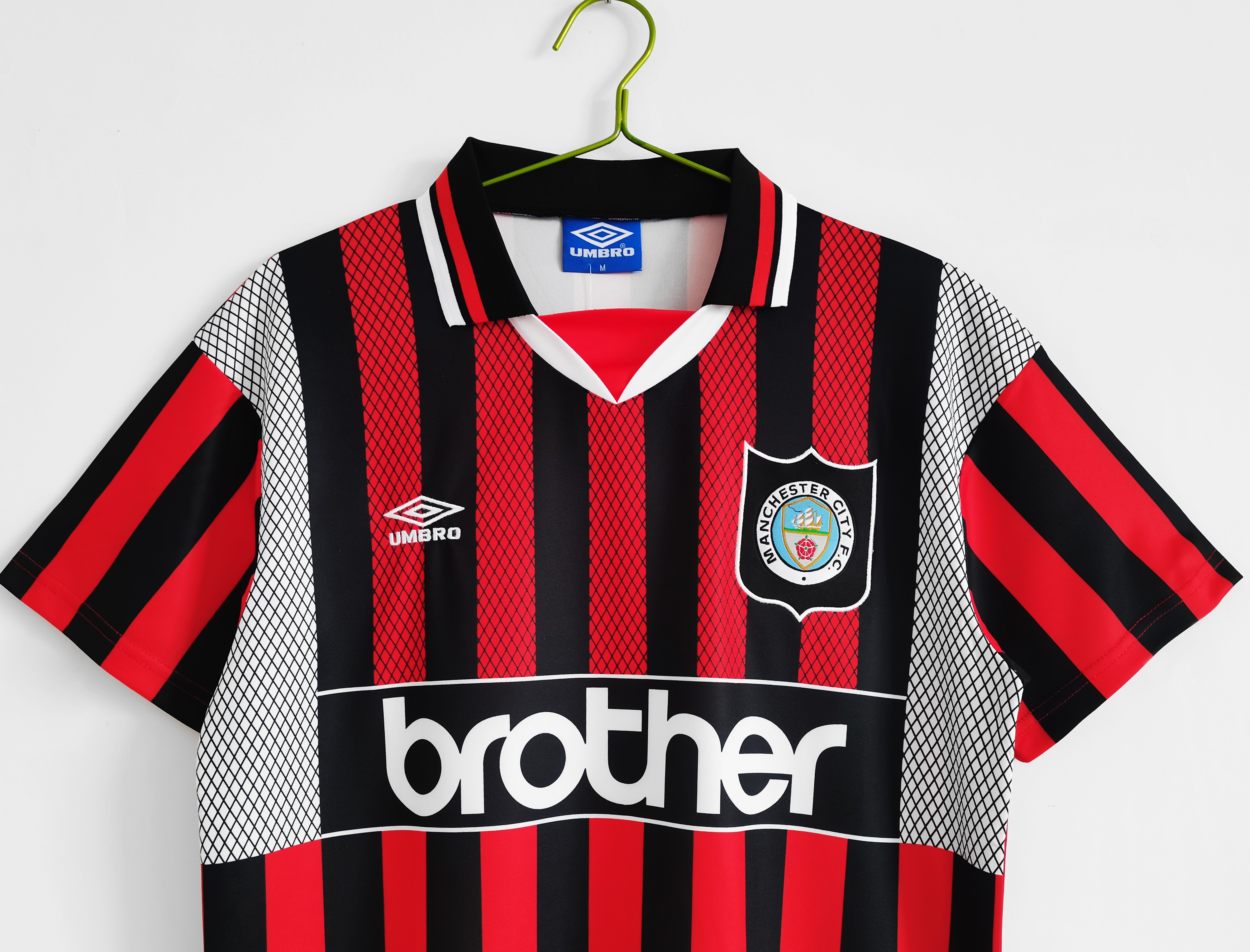 TKH-turbokithub-Retro Manchester City 1994-96 Away Stadium Jersey