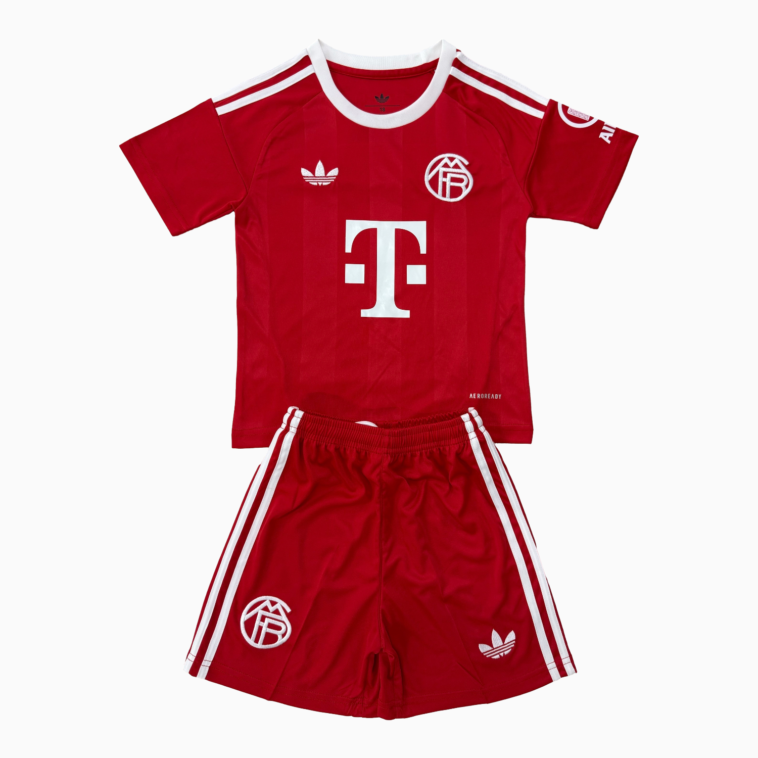 TKH-turbokithub-Bayern Munich 25-26 Red Goalkeeper Kids Kit