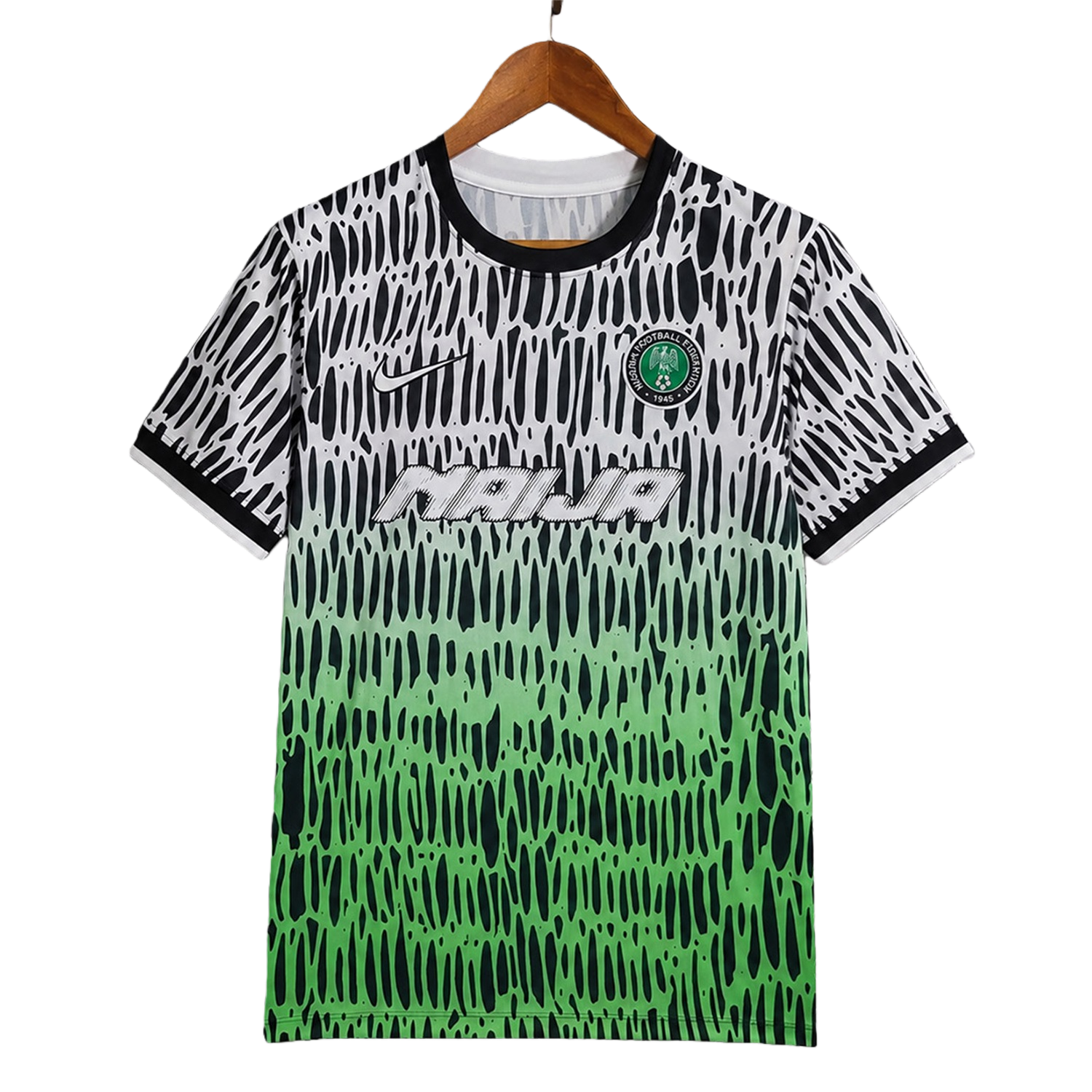 TKH-turbokithub-Nigeria 2026 Black Green Special Jersey - Fans Version