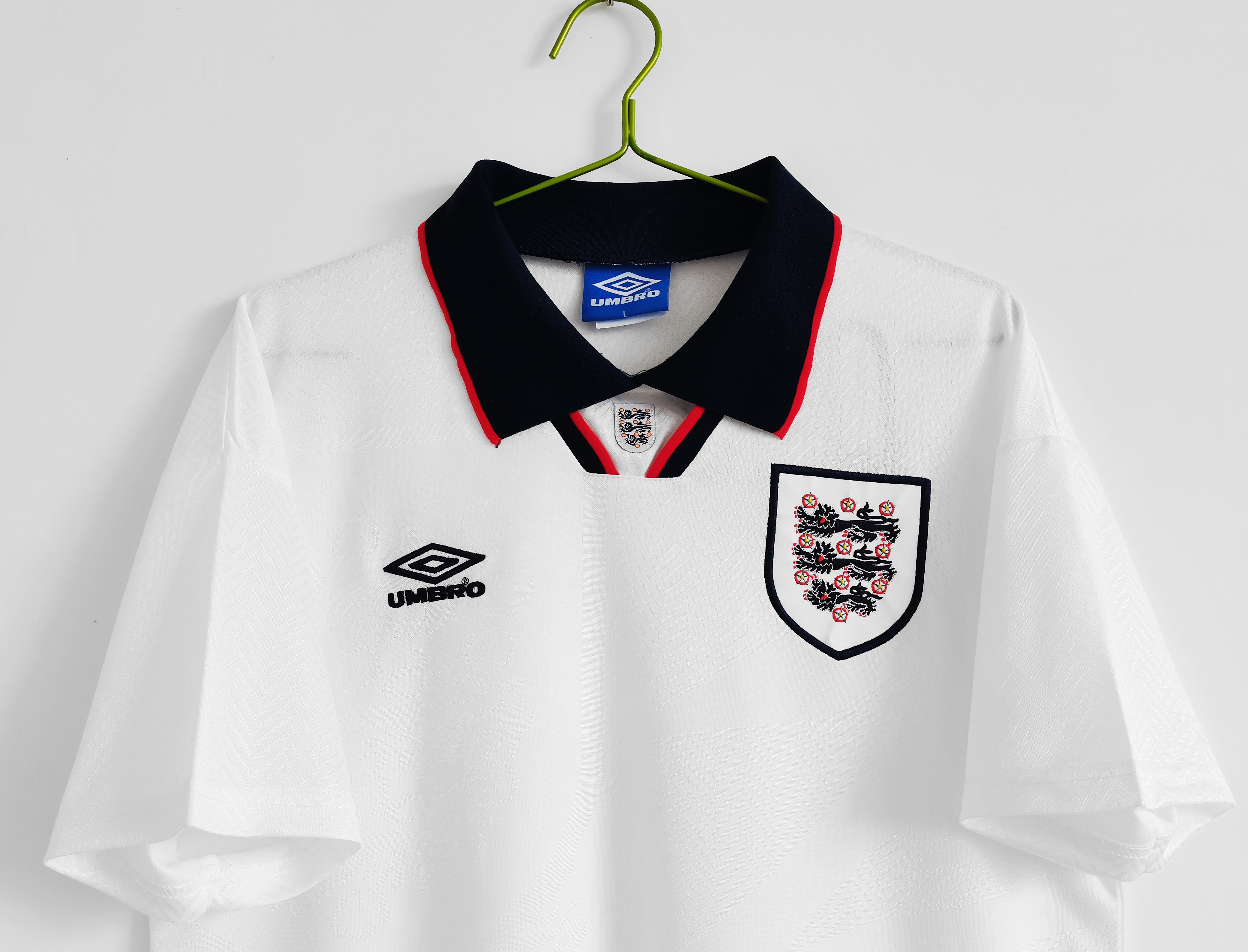 TKH-turbokithub-Retro England 1994 Home Stadium Jersey