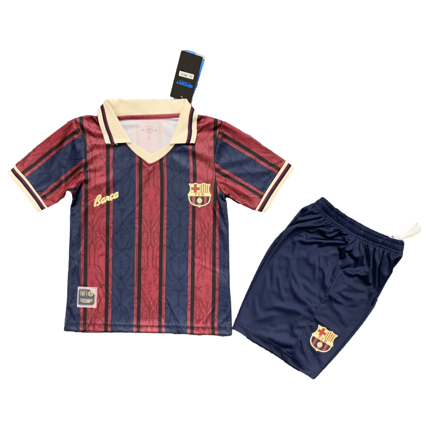TKH-turbokithub-Barcelona 25-26 125th Anniversary Throwback Kids Kit