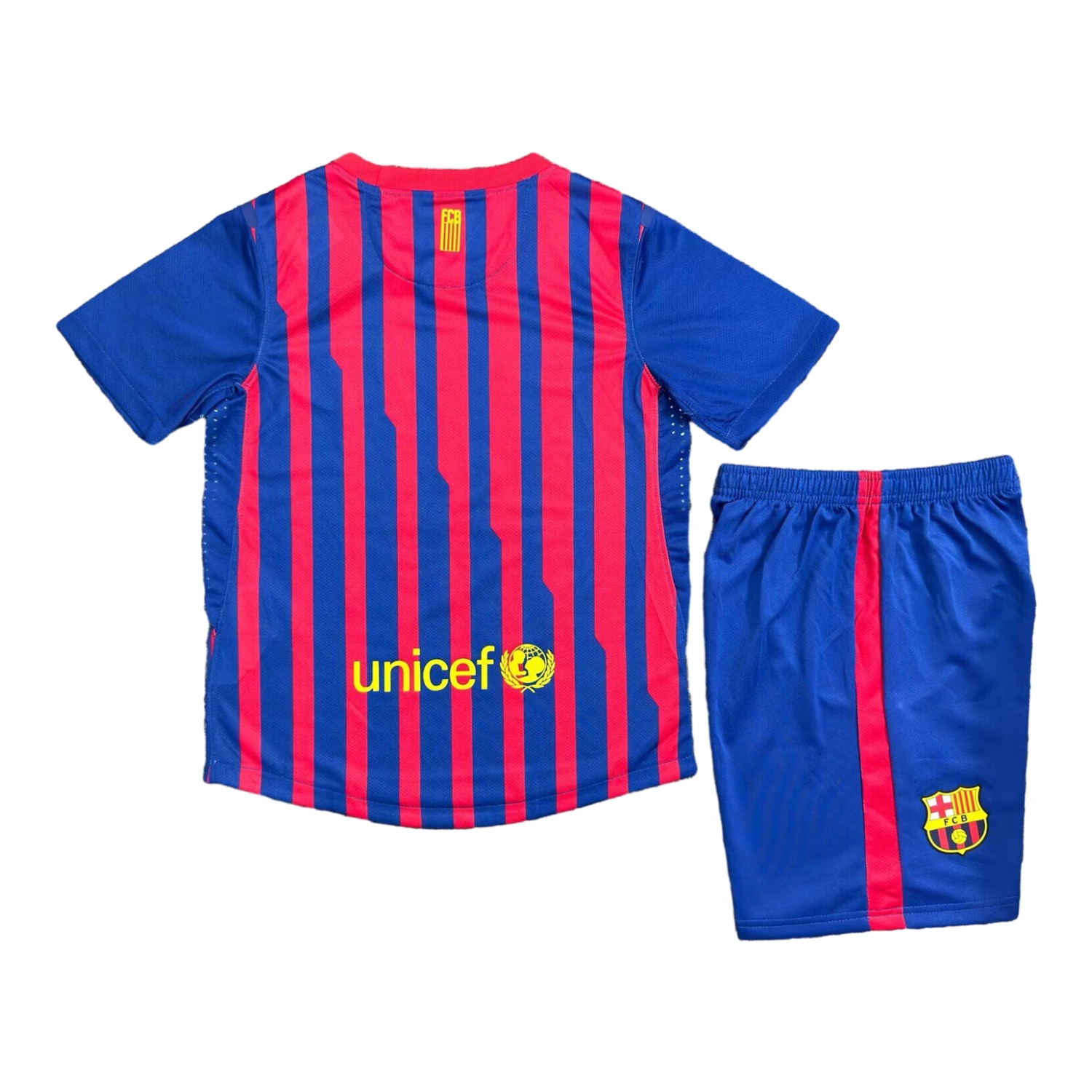 TKH-turbokithub-Retro Barcelona 2011-12 Home Kids Kit