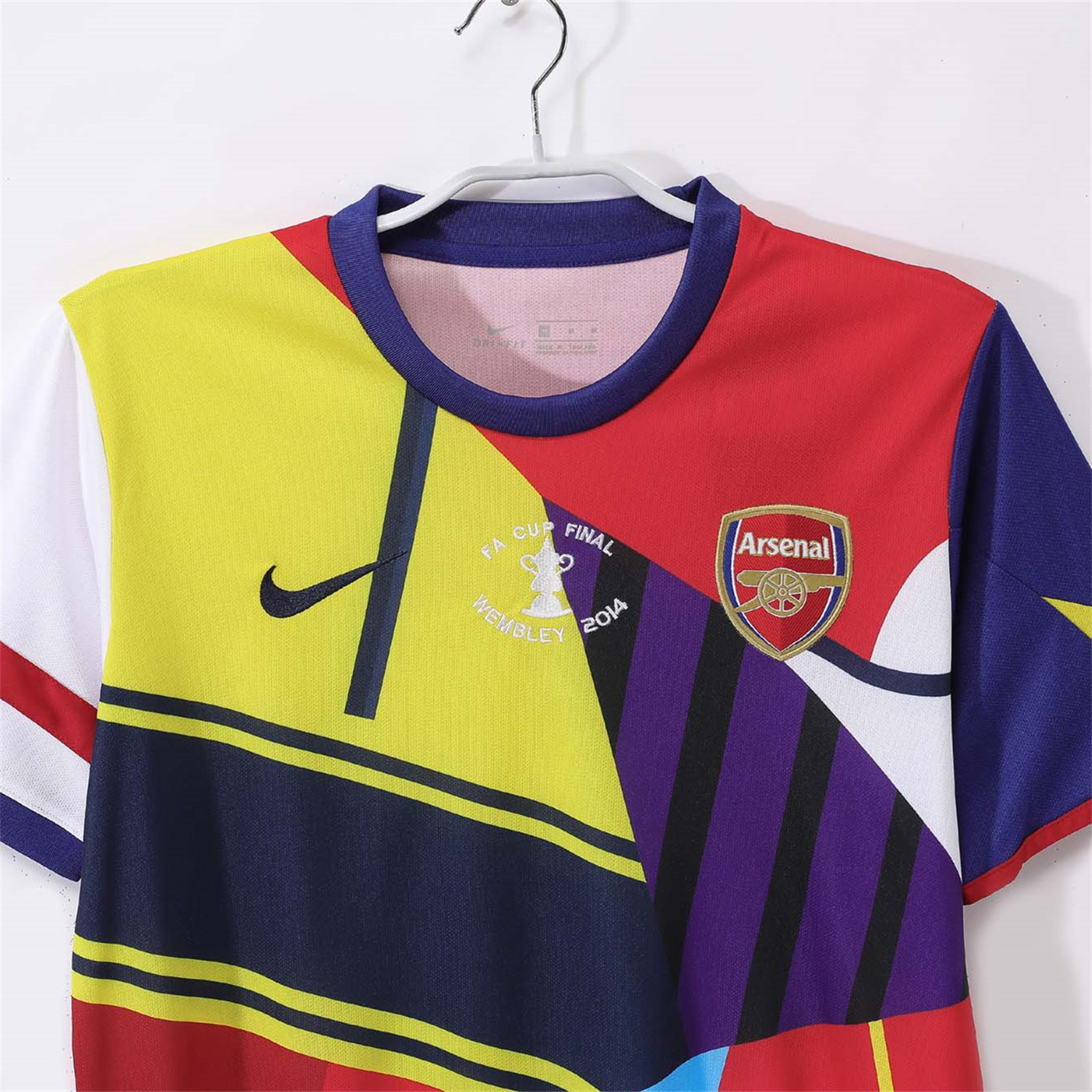 TKH-turbokithub-Retro Arsenal 2014 FA CUP Trophy Commemorative Jersey