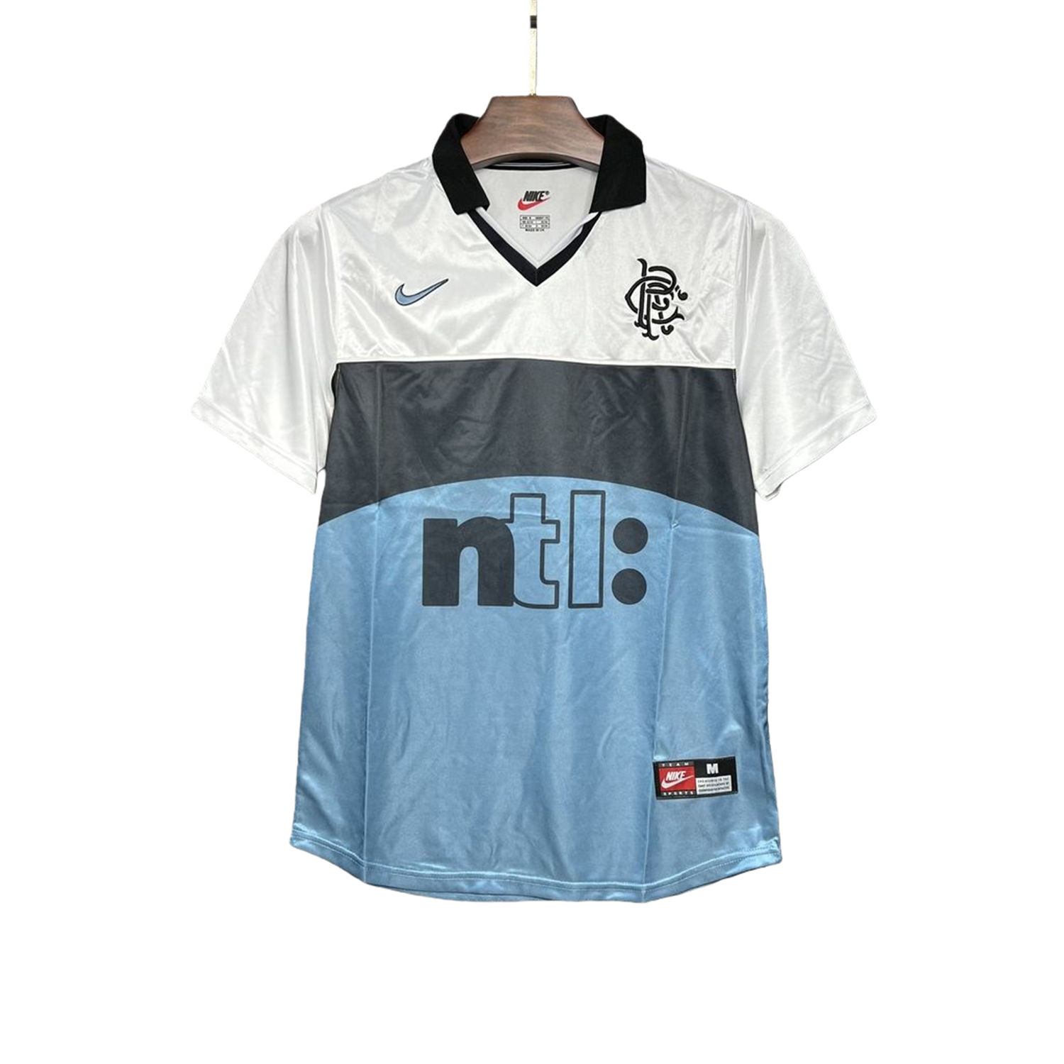 TKH-turbokithub-Retro Glasgow Rangers 1999-00 Away Jersey
