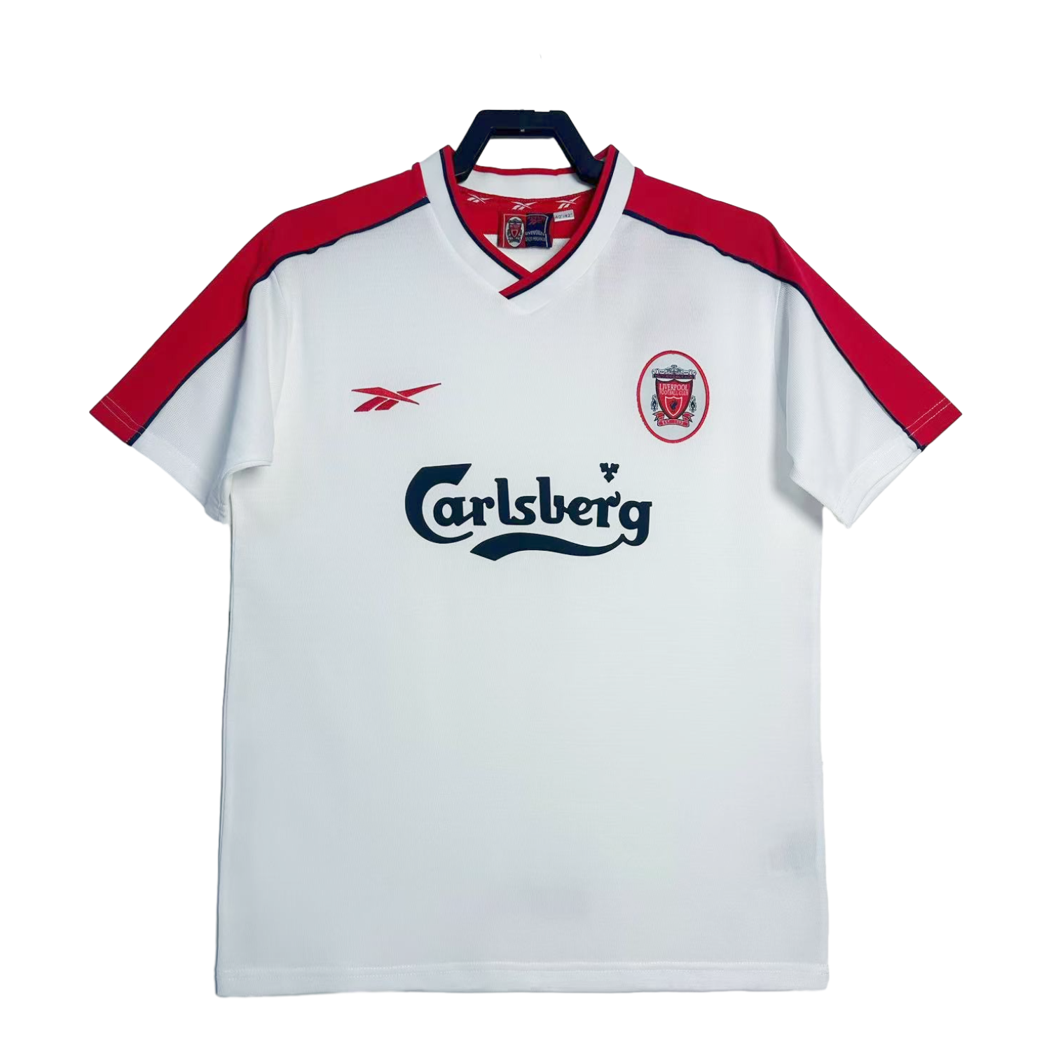 TKH-turbokithub-Retro Liver.pool 1998-99 Away White Jersey