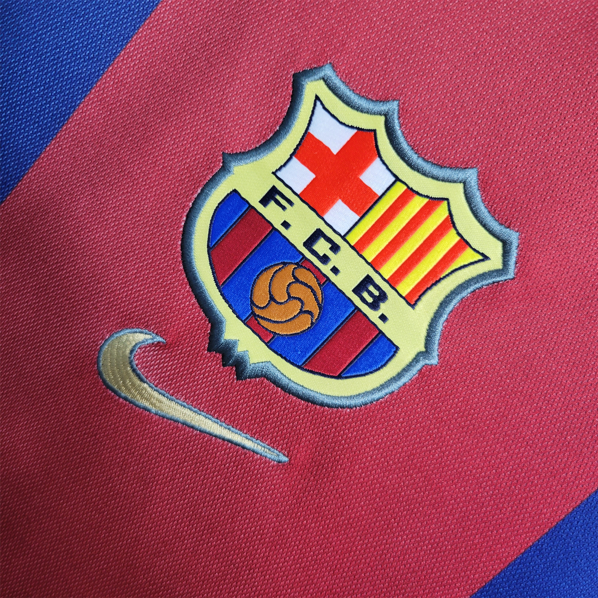 TKH-turbokithub-Retro Barcelona 98-99 Home Stadium Jersey