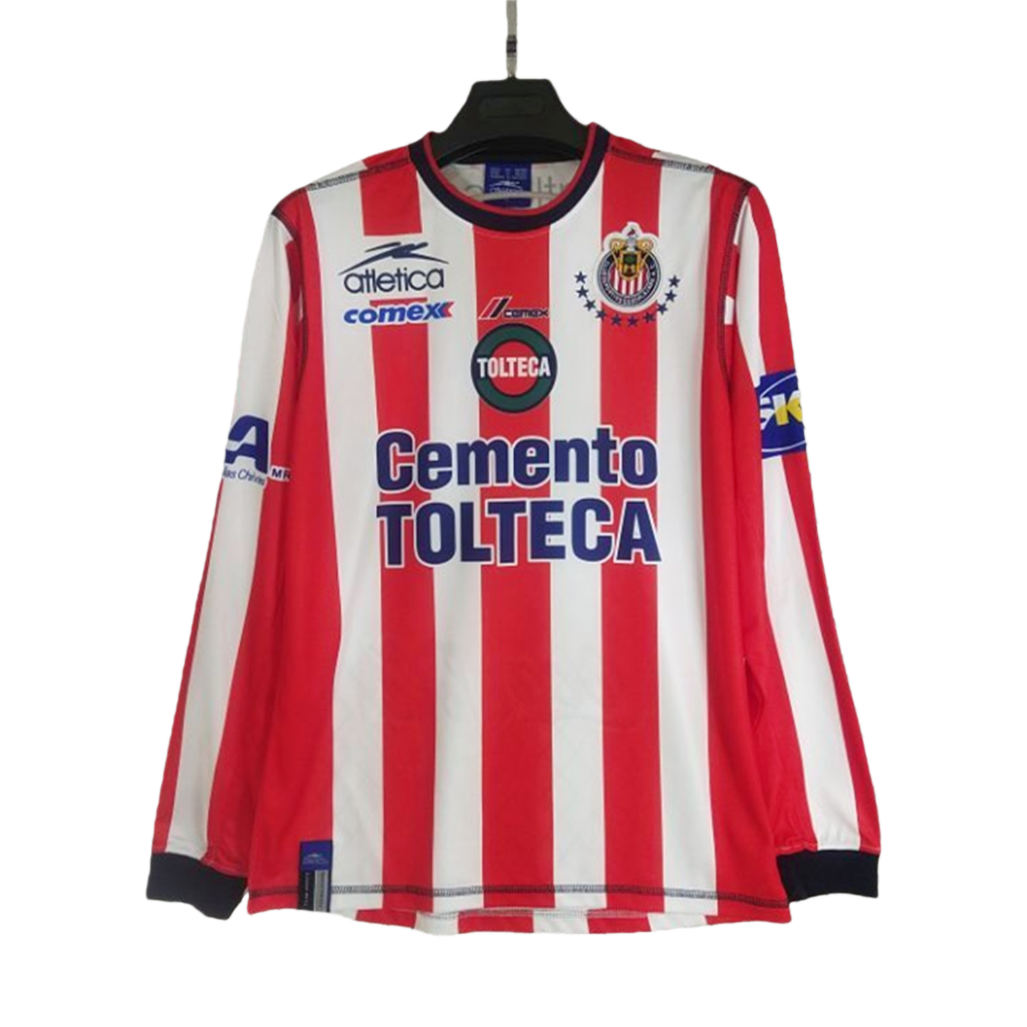 TKH-turbokithub-Retro Chivas de Guadalajara 2002-03 Home Long Sleeves Jersey