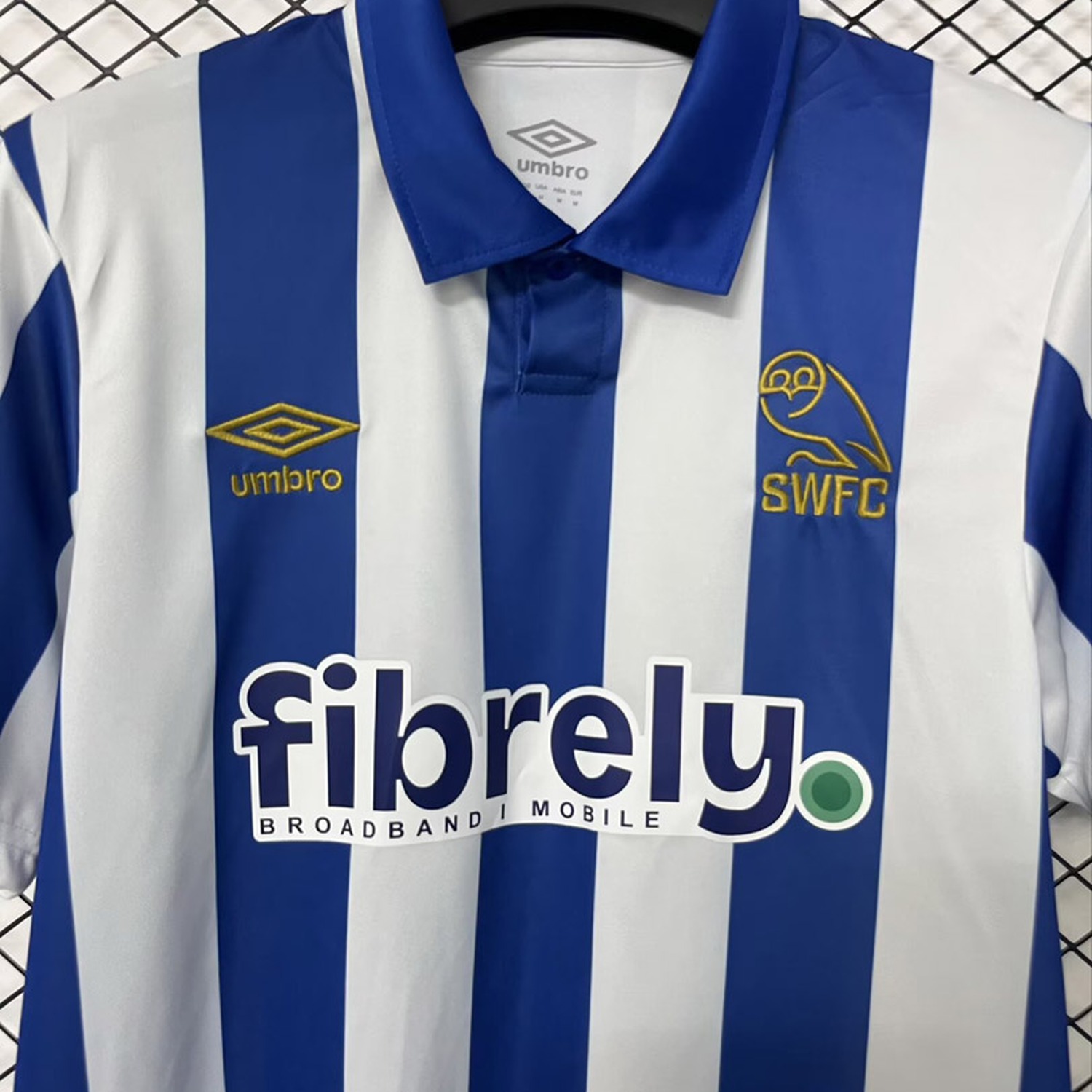 TKH-turbokithub-Sheffield Wednesday 26-27 Home Jersey - Fans Version