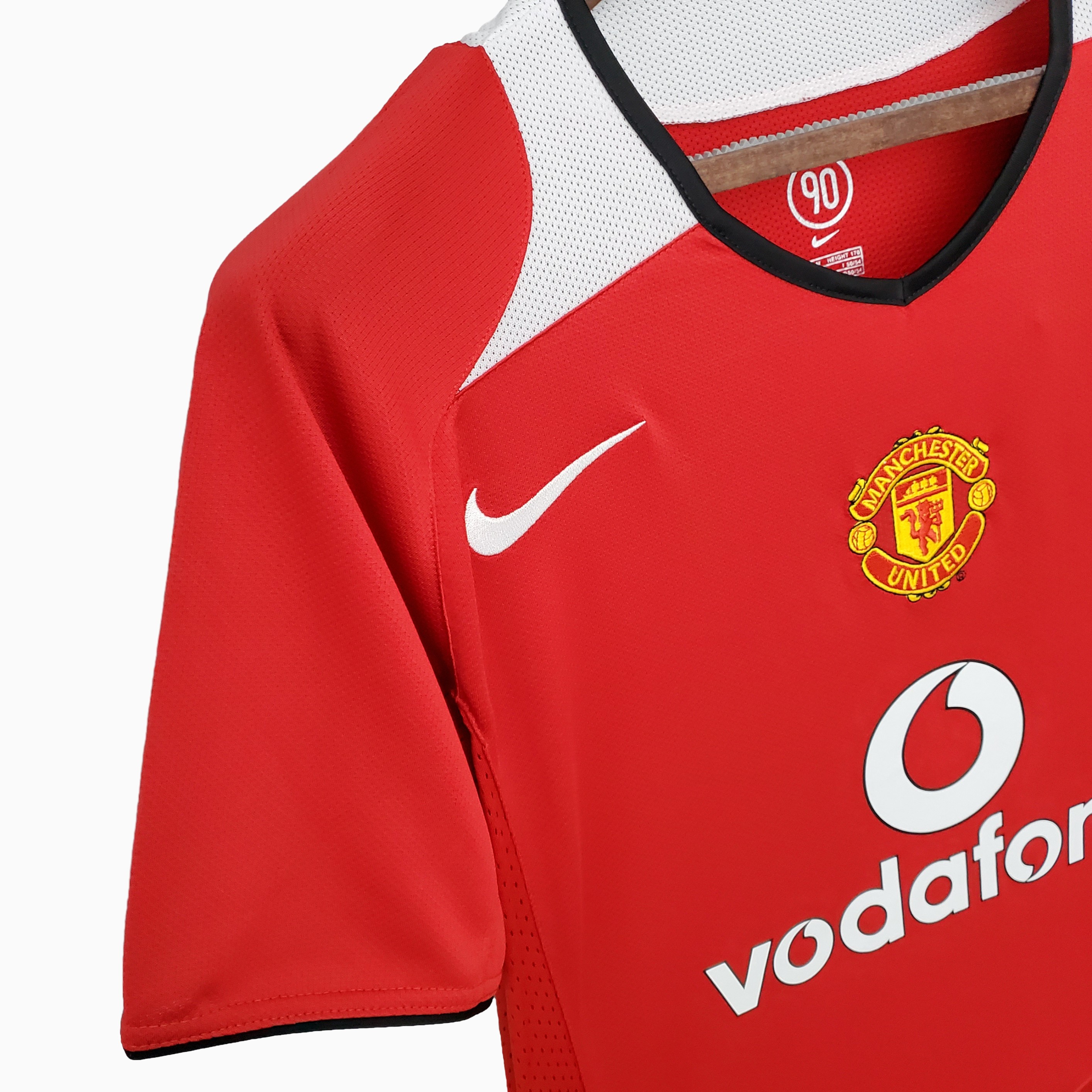 TKH-turbokithub-Retro Manchester United 04-06 Home Jersey