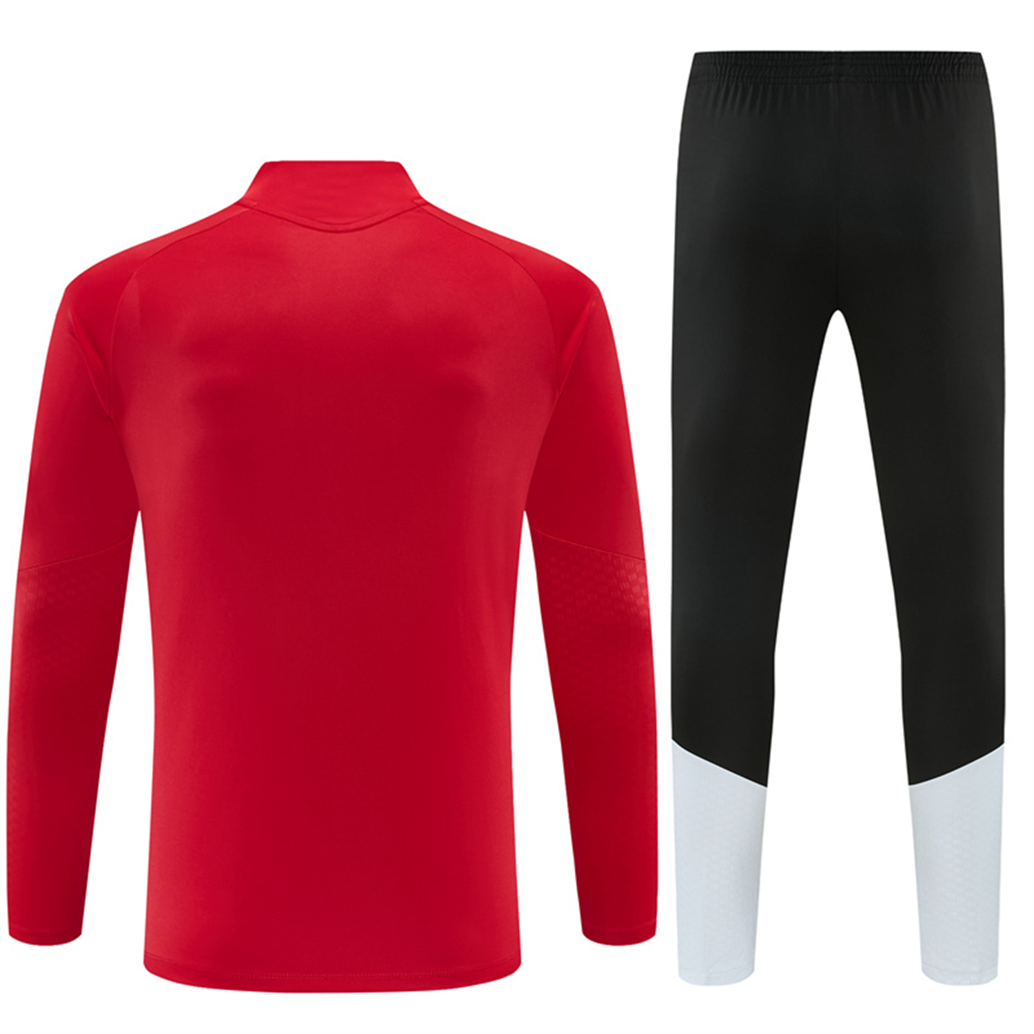 TKH-turbokithub-Spain 2026 Long Sleeve Training Set - Red Top & Black Pants