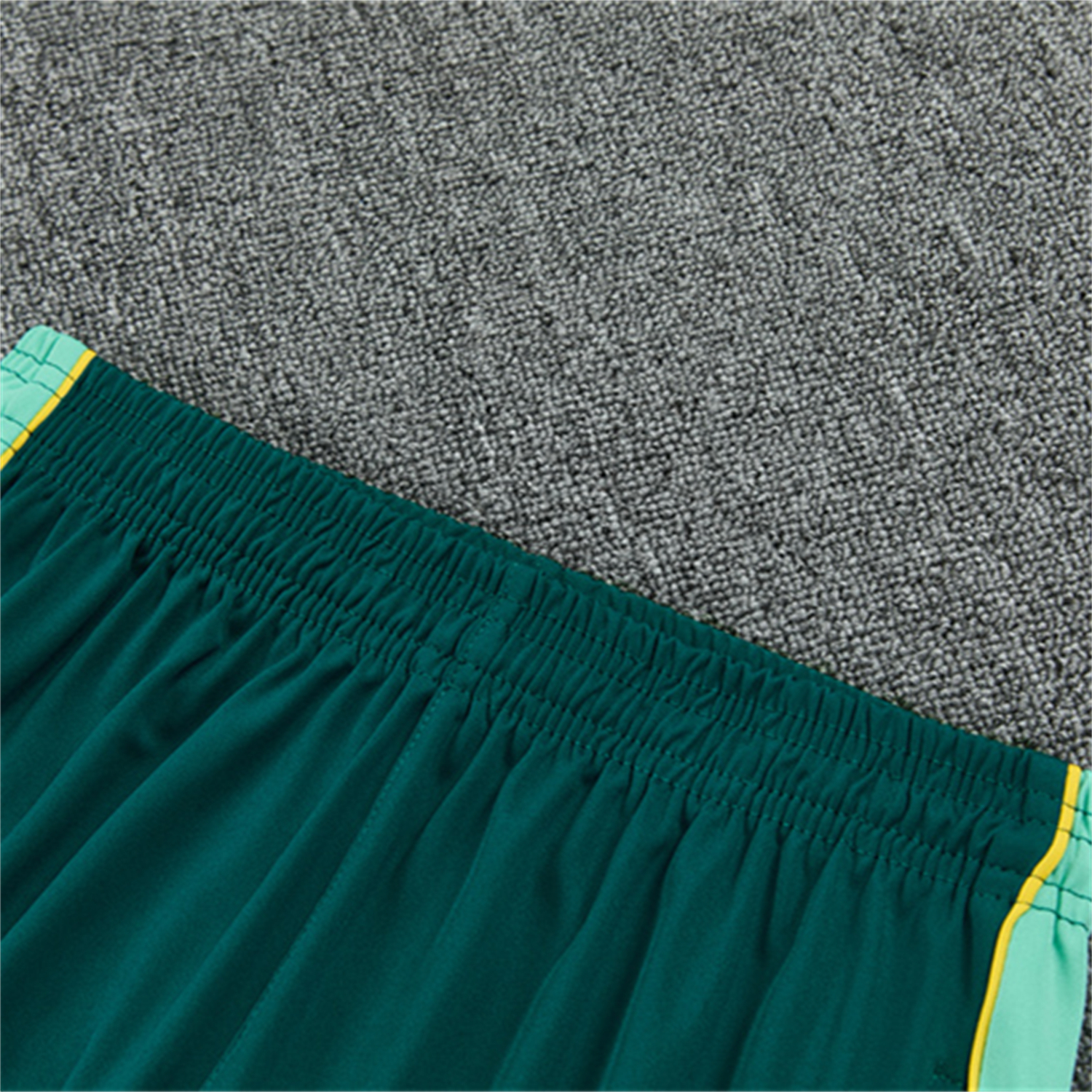 TKH-turbokithub-Brazil 2026 Kids Long Sleeve Training Set - Sky Blue Top & Dark Green Pants