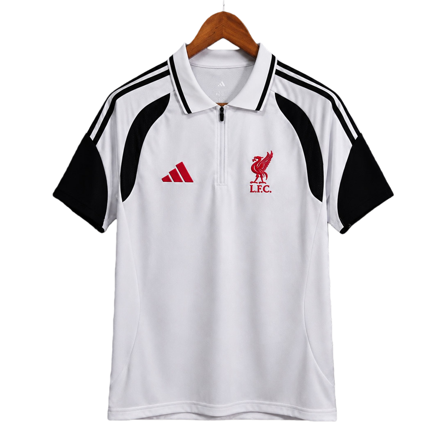 TKH-turbokithub-Liver.pool 26-27 Traval White Polo Shirt - Fans Version