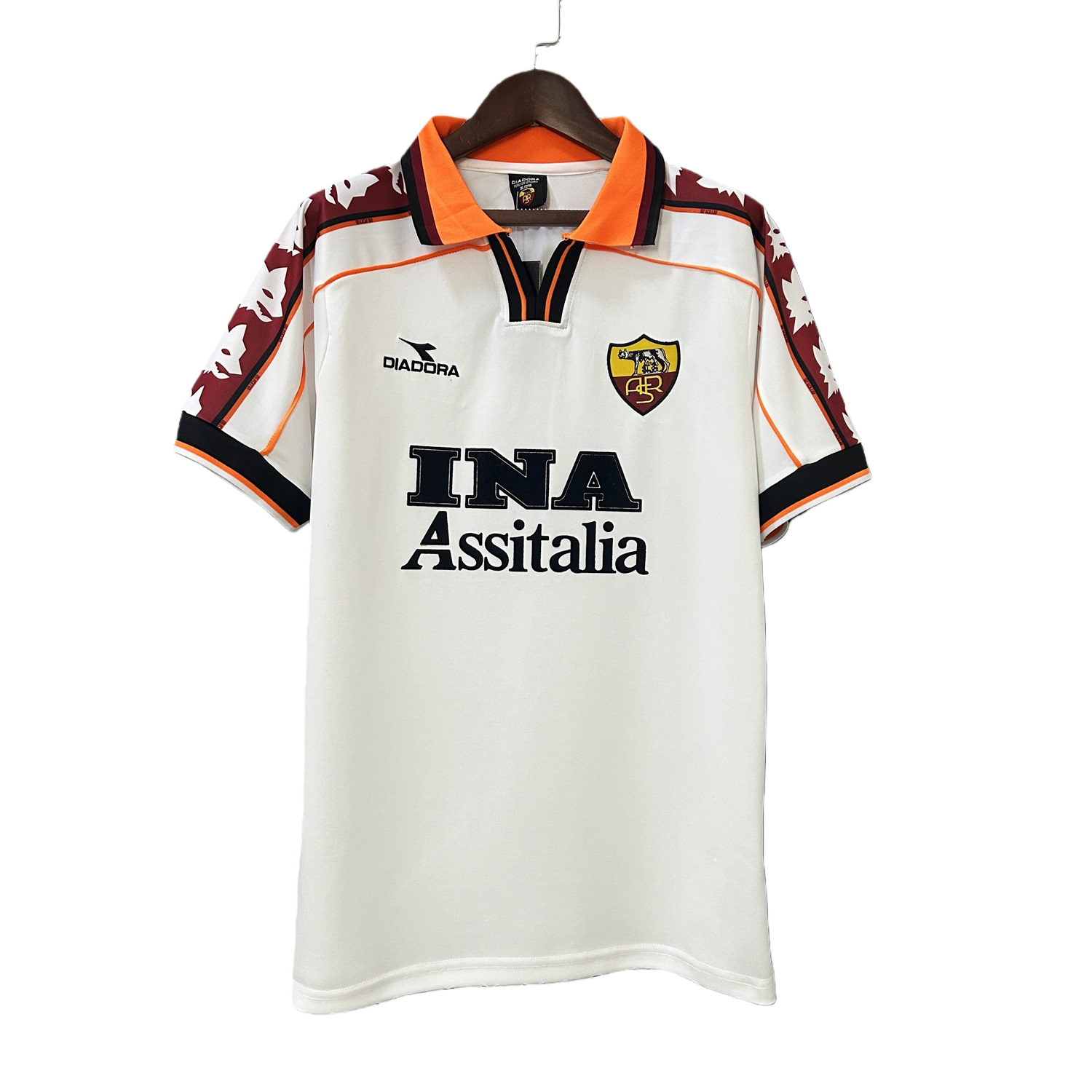 TKH-turbokithub-Retro Roma 1998-99 Away Jersey