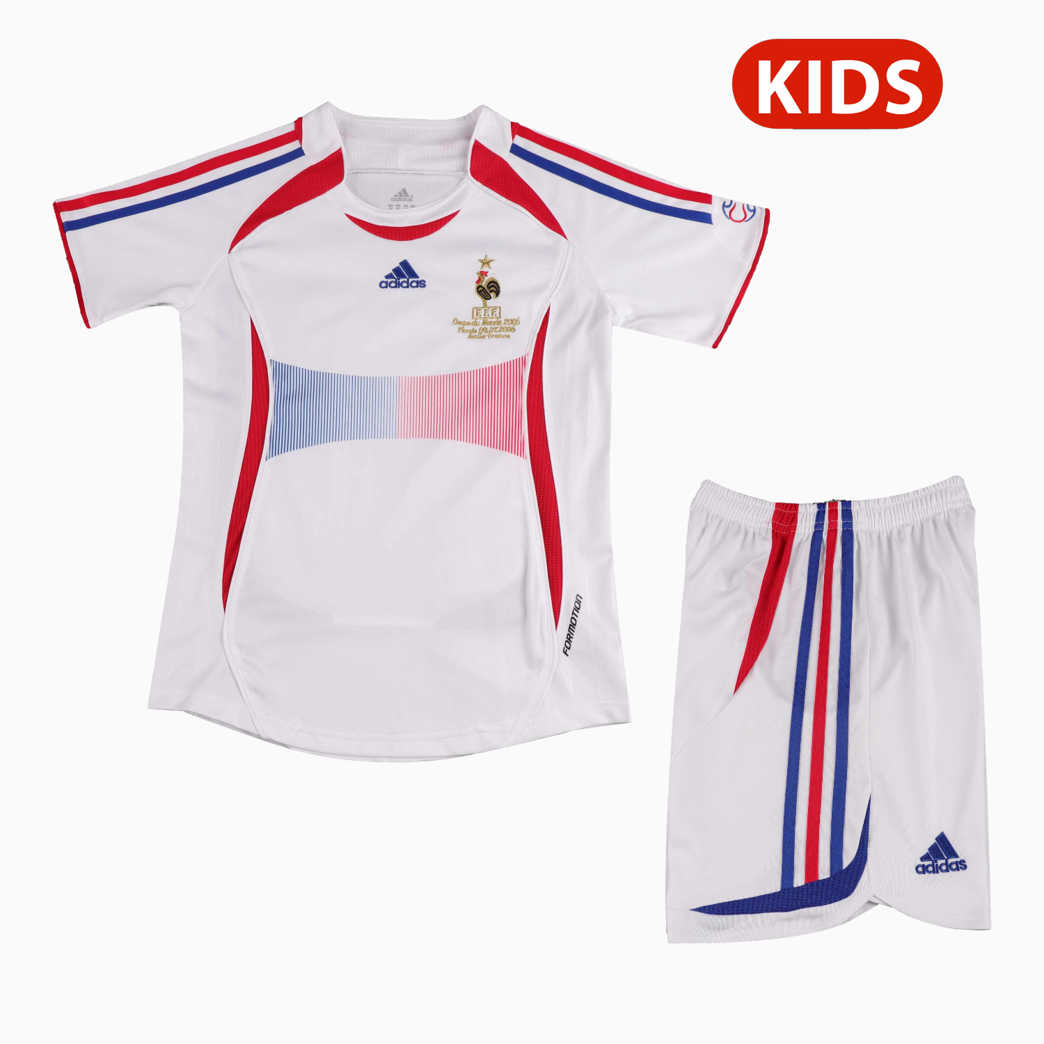TKH-turbokithub-Retro France 2006 Away Kids Kit