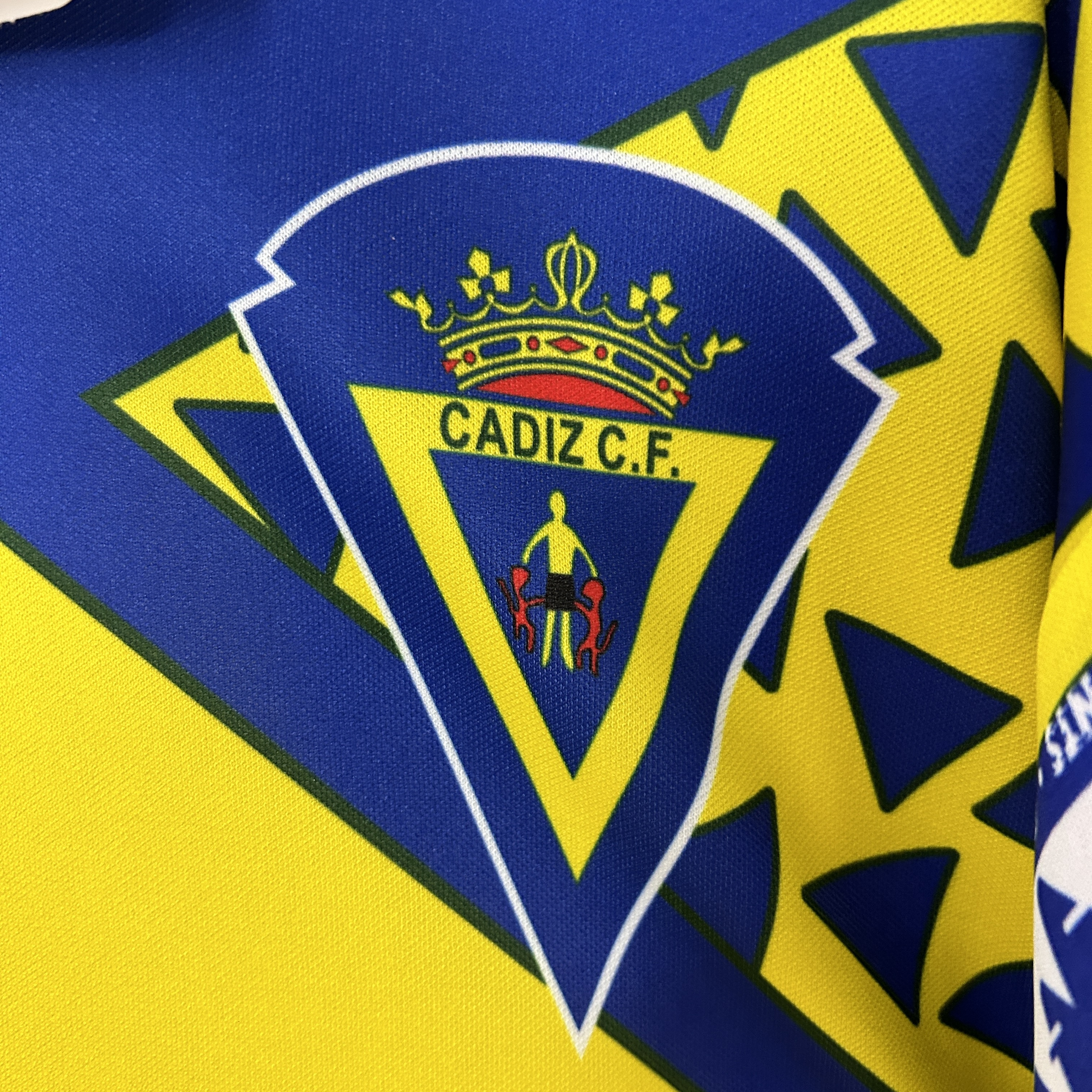 TKH-turbokithub-Retro Cádiz Cadiz 1991-92 Home Unsponsored Jersey