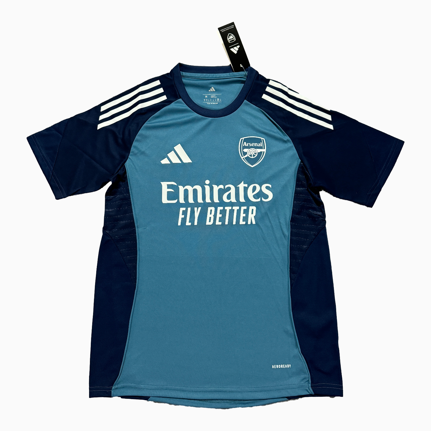 TKH-turbokithub-Arsenal 25-26 Blue Grey Training Jersey - Fans Version