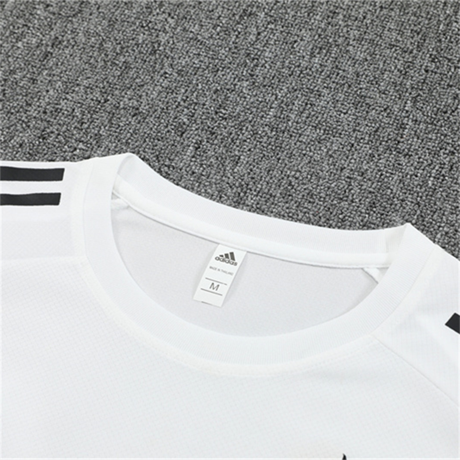 TKH-turbokithub-Germany 25-26 Kids Short-Sleeve Training Set - White Top & Black Shorts