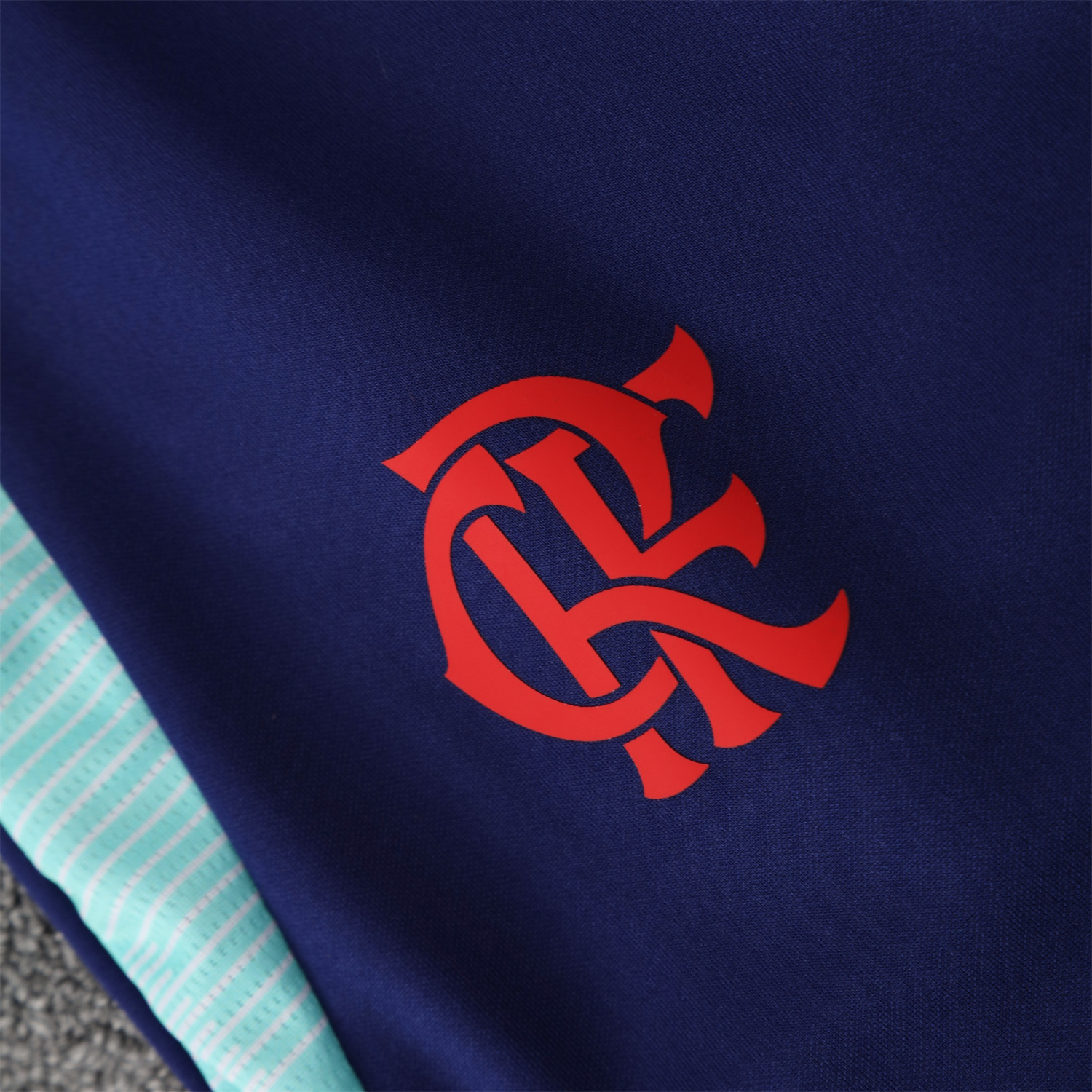 TKH-turbokithub-Flamengo 25-26 Long Sleeve Training Set - Deep Blue Top & Deep Blue Pants