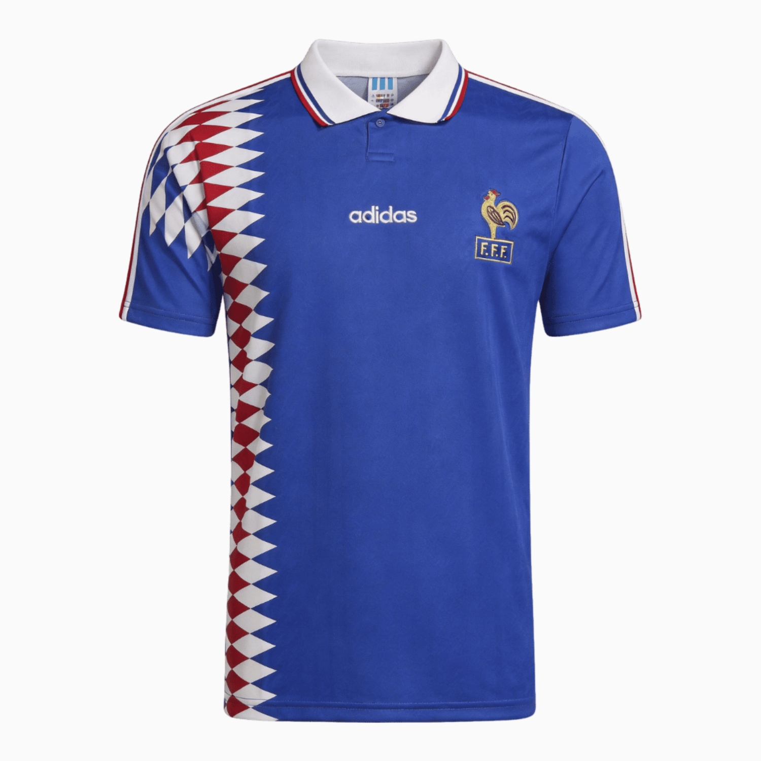 TKH-turbokithub-Retro France 1994 Home Stadium Jersey