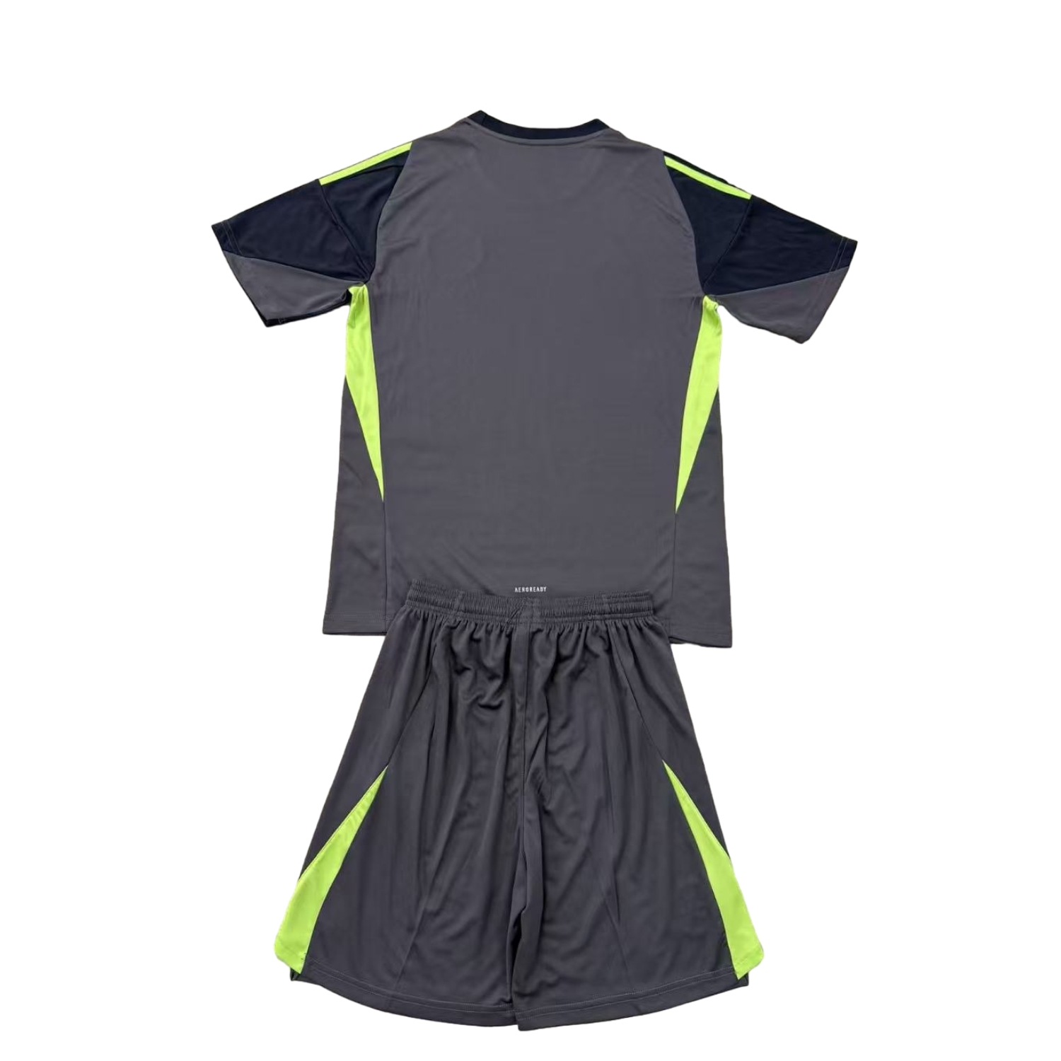 TKH-turbokithub-Manchester United 25-26 Grey Black Goalkeeper Kids Kit