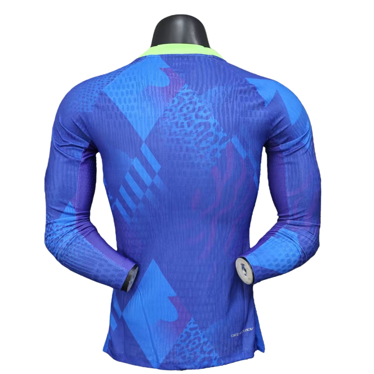 TKH-turbokithub-Brazil 2025 Women's Team Away Long Sleeves Jersey - Men's Player Version