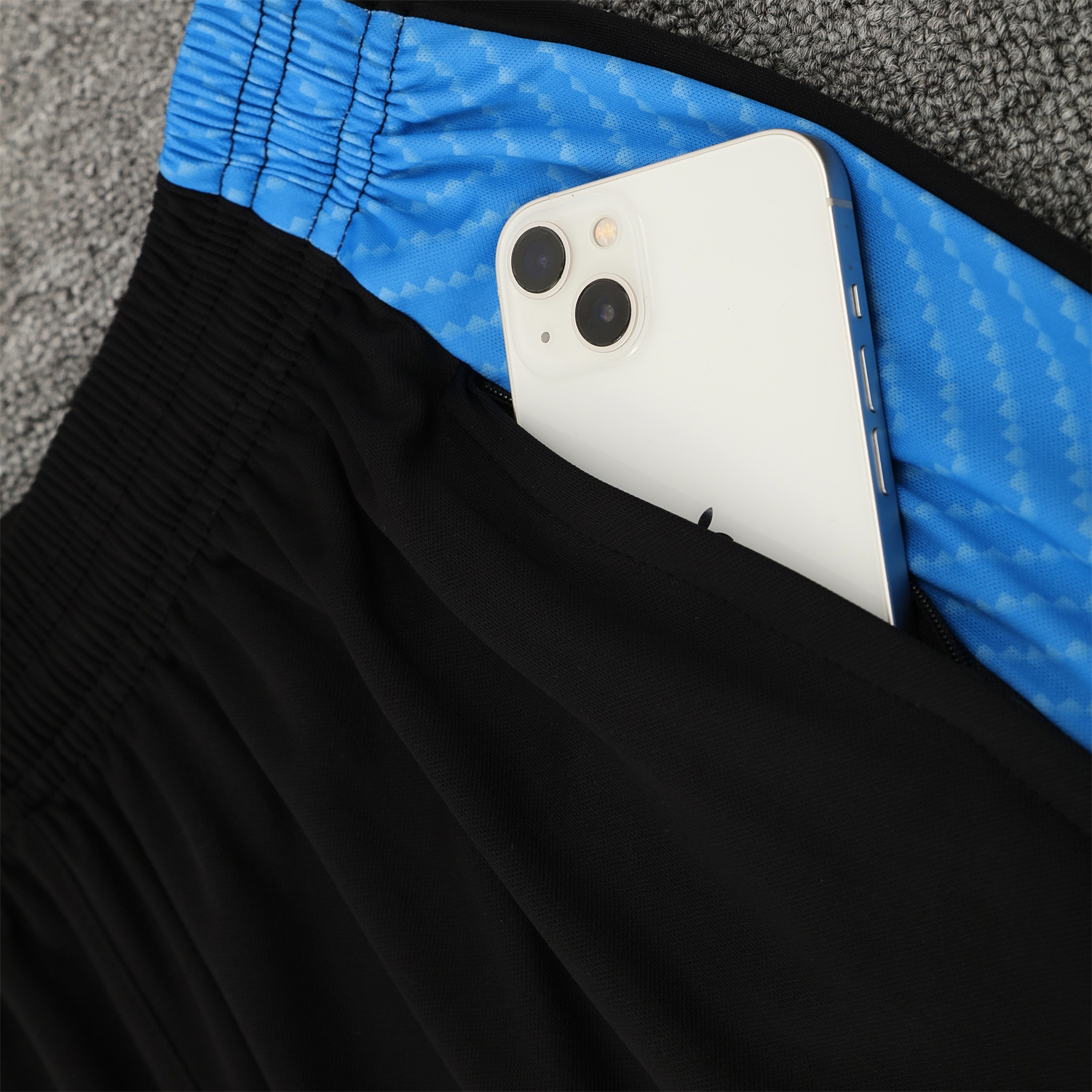 TKH-turbokithub-Napoli 25-26 Vest Training Set - Black Mecha Vest & Black Shorts