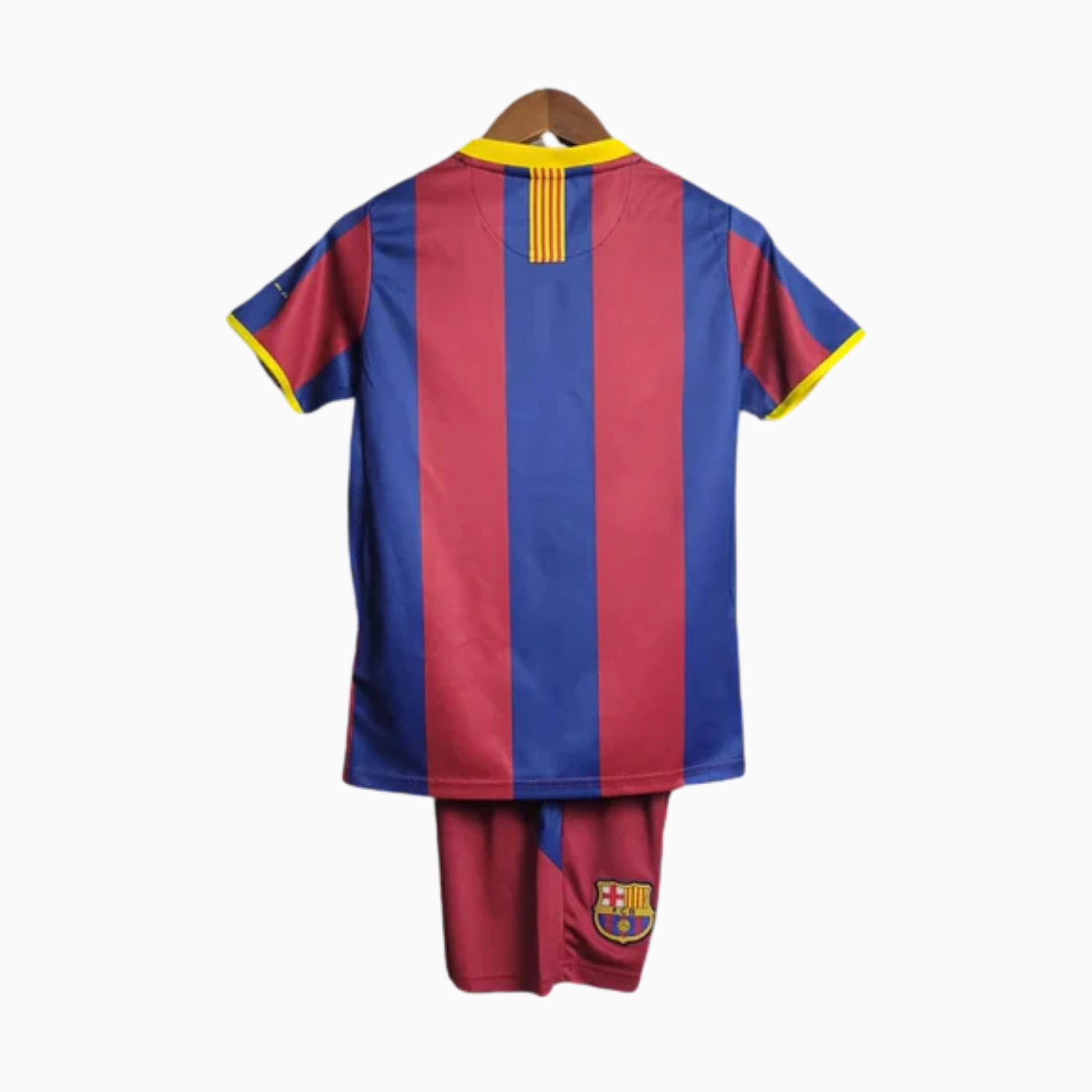 TKH-turbokithub-Retro Barcelona 2009-10 Home Stadium Kids Kit