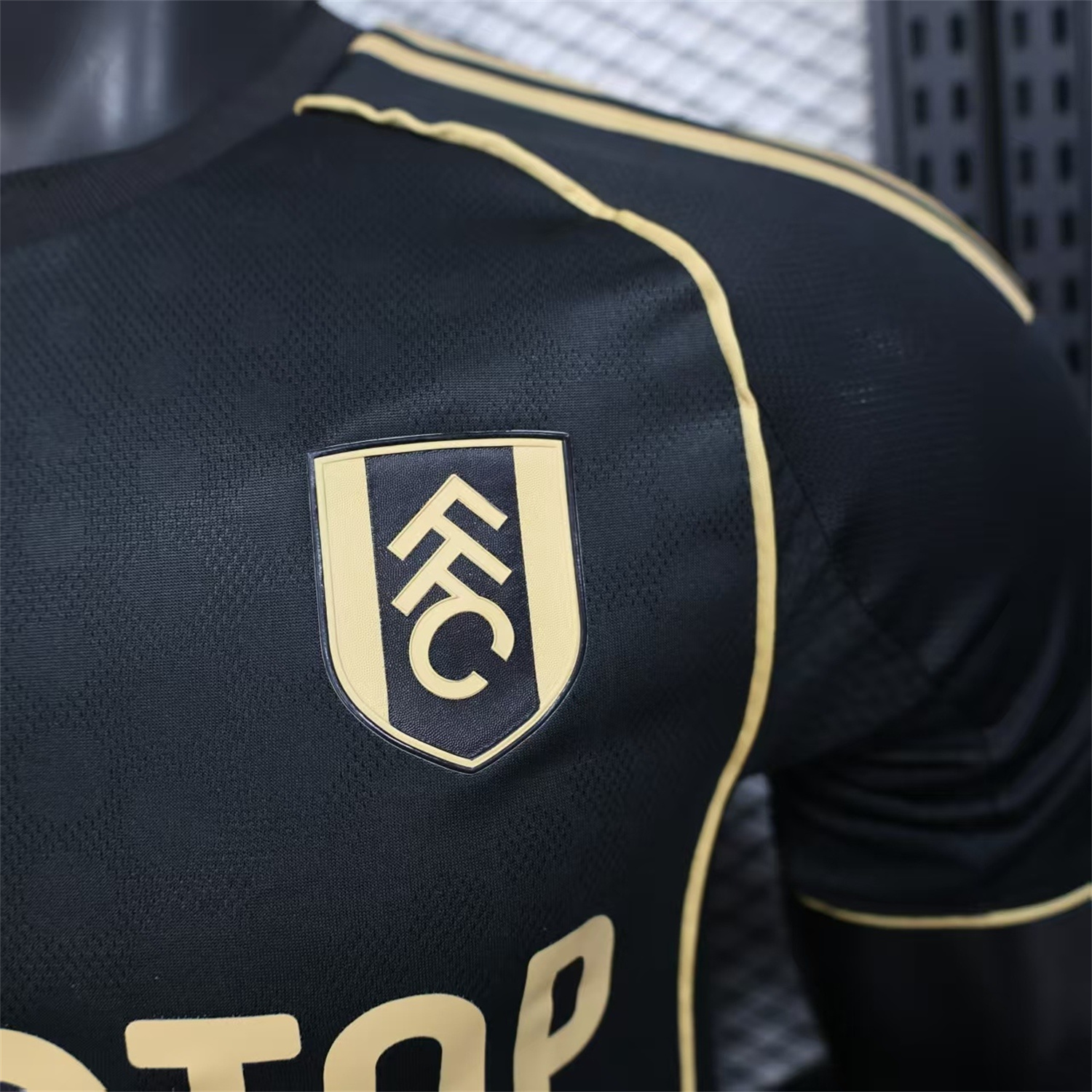 TKH-turbokithub-Fulham 25-26 Third Black Jersey - Player Version