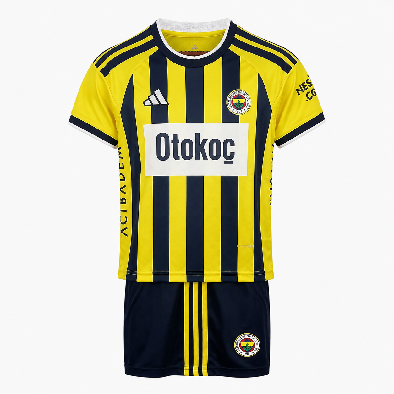 TKH-turbokithub-Fenerbahce 26-27 Home Yellow Kids Kit