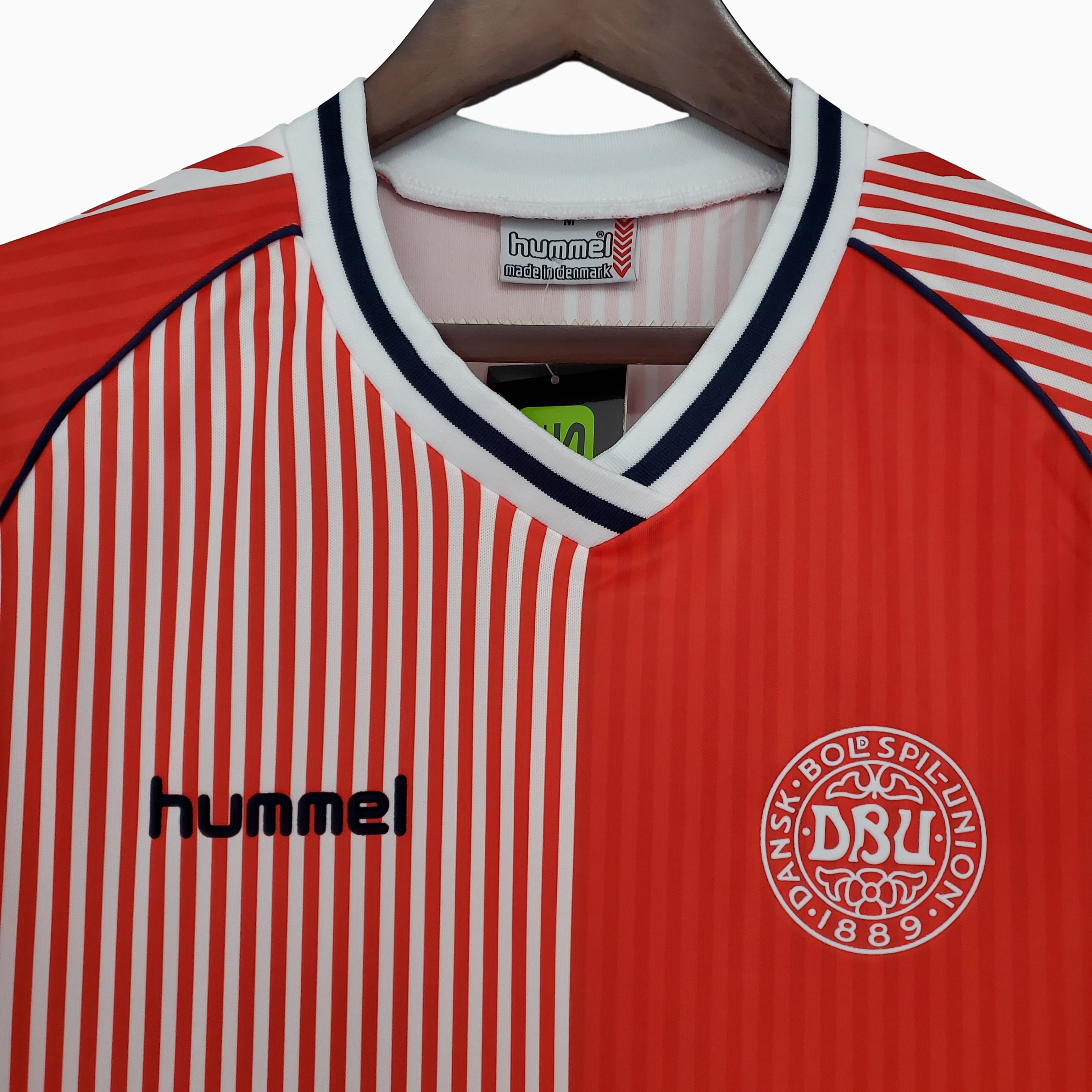 TKH-turbokithub-Retro Denmark 1986 Home Stadium Jersey