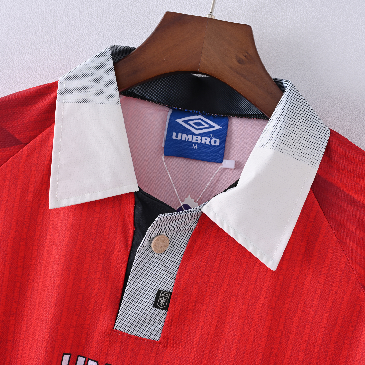TKH-turbokithub-Retro Manchester United 96-97 Home Jersey