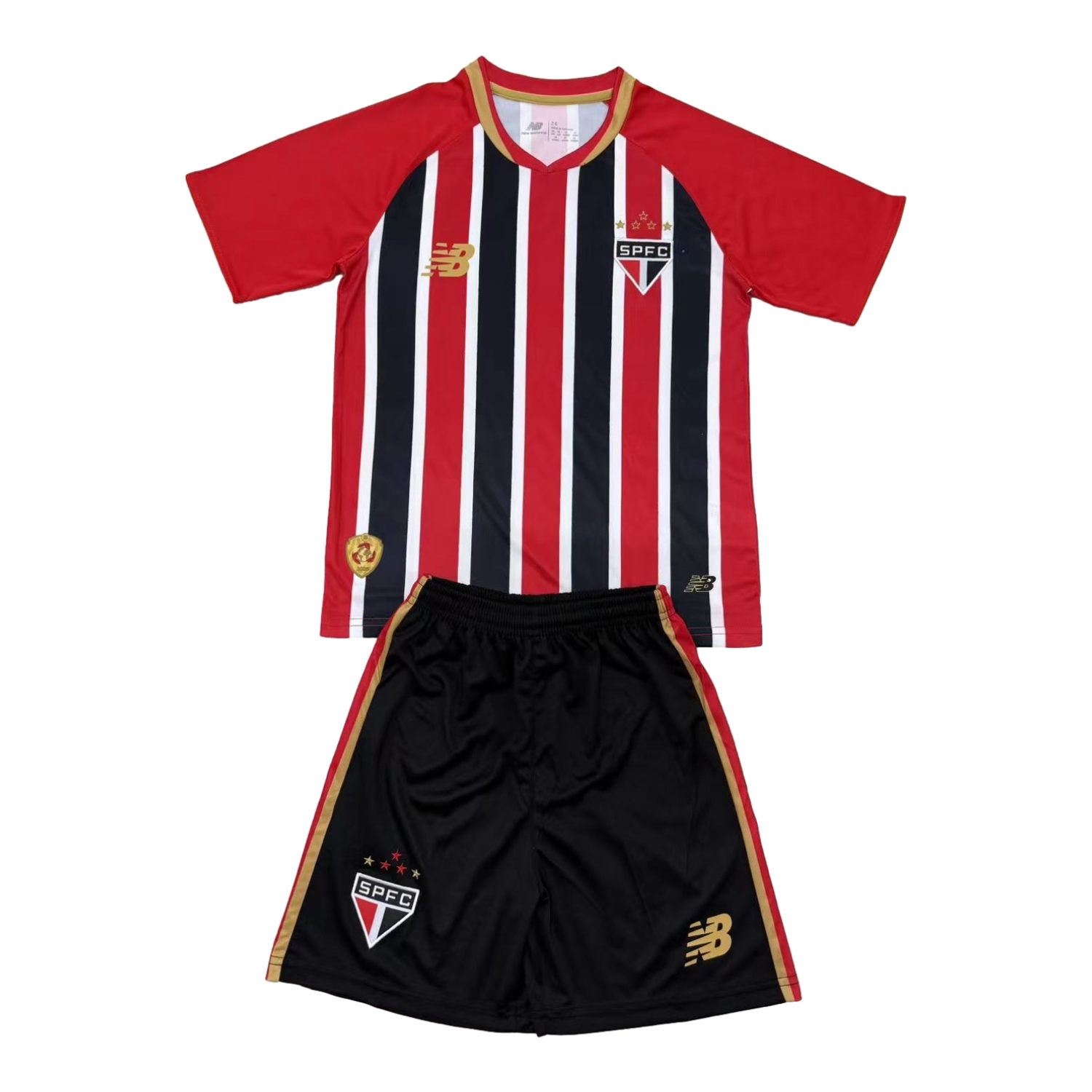 TKH-turbokithub-Sao Paulo 25-26 Away Unsponsored Men's Adult Jersey Set - Fans Version