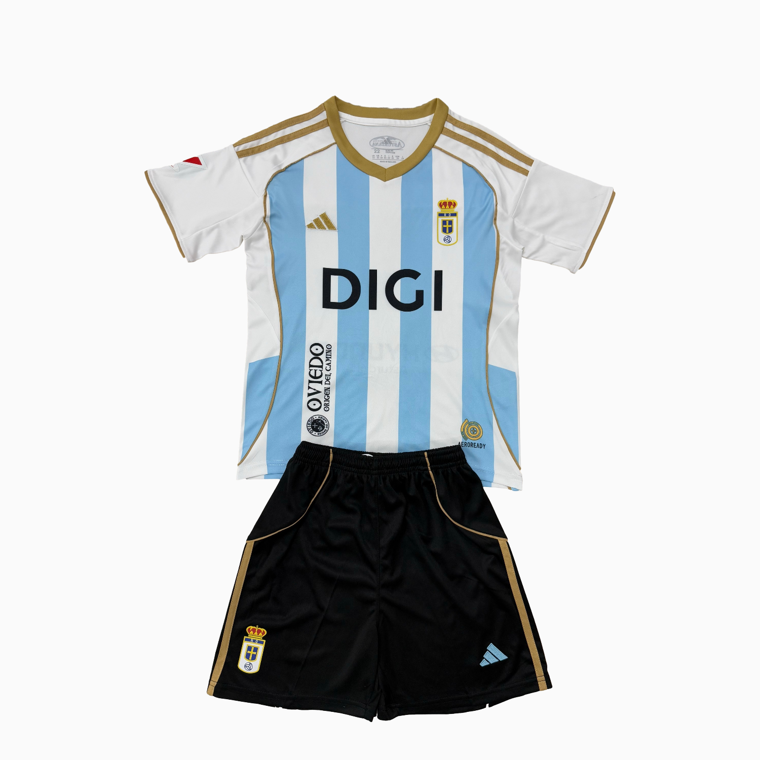 TKH-turbokithub-Real Oviedo 25-26 Third Men's Adult Jersey Set - Fans Version