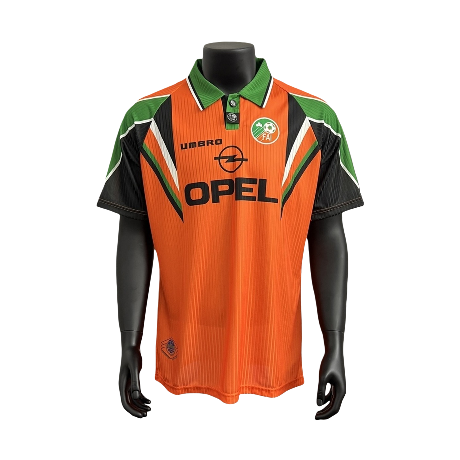 TKH-turbokithub-Retro Ireland 1996-97 Away Orange Jersey
