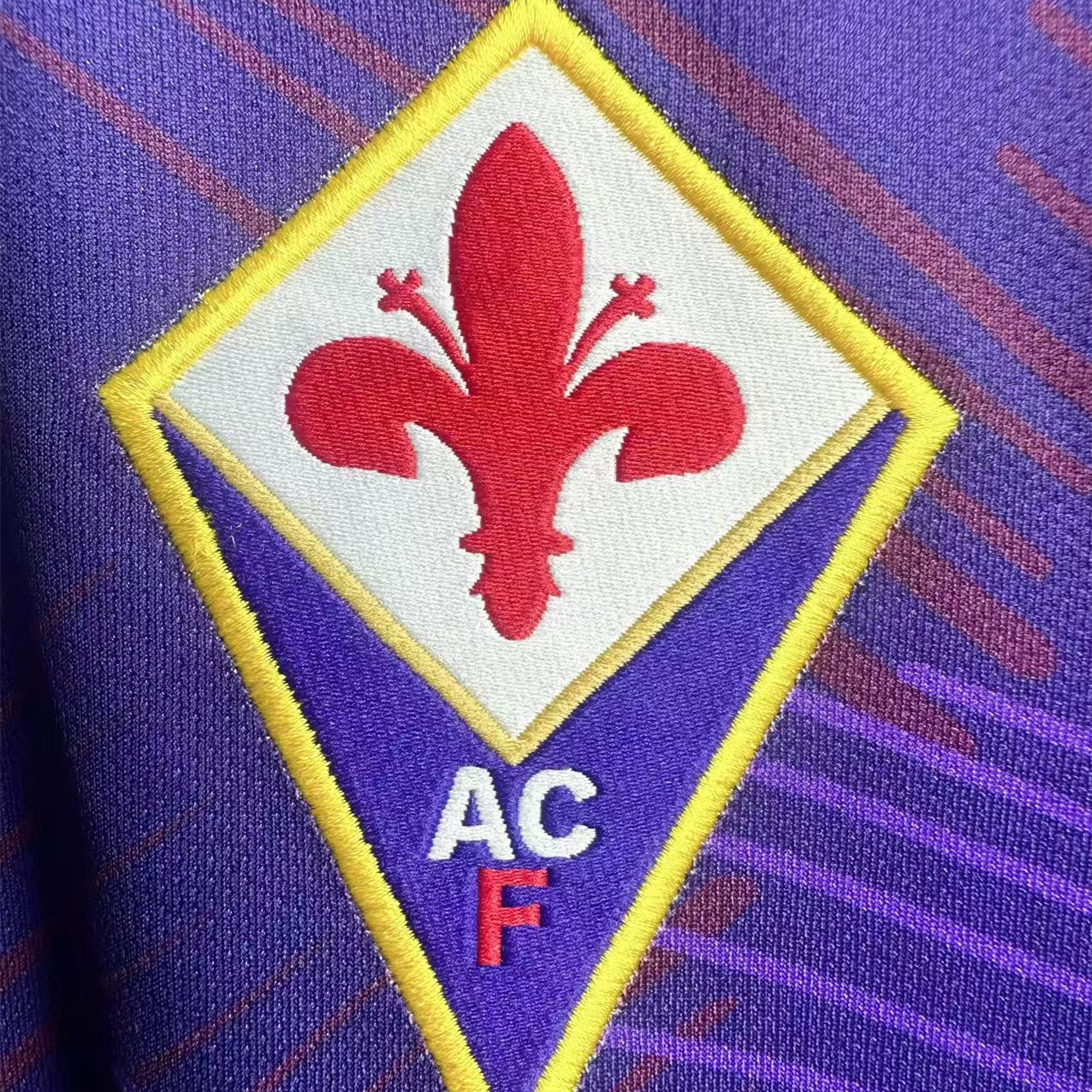 TKH-turbokithub-Retro Fiorentina 1992-93 Home Long Sleeve Jersey