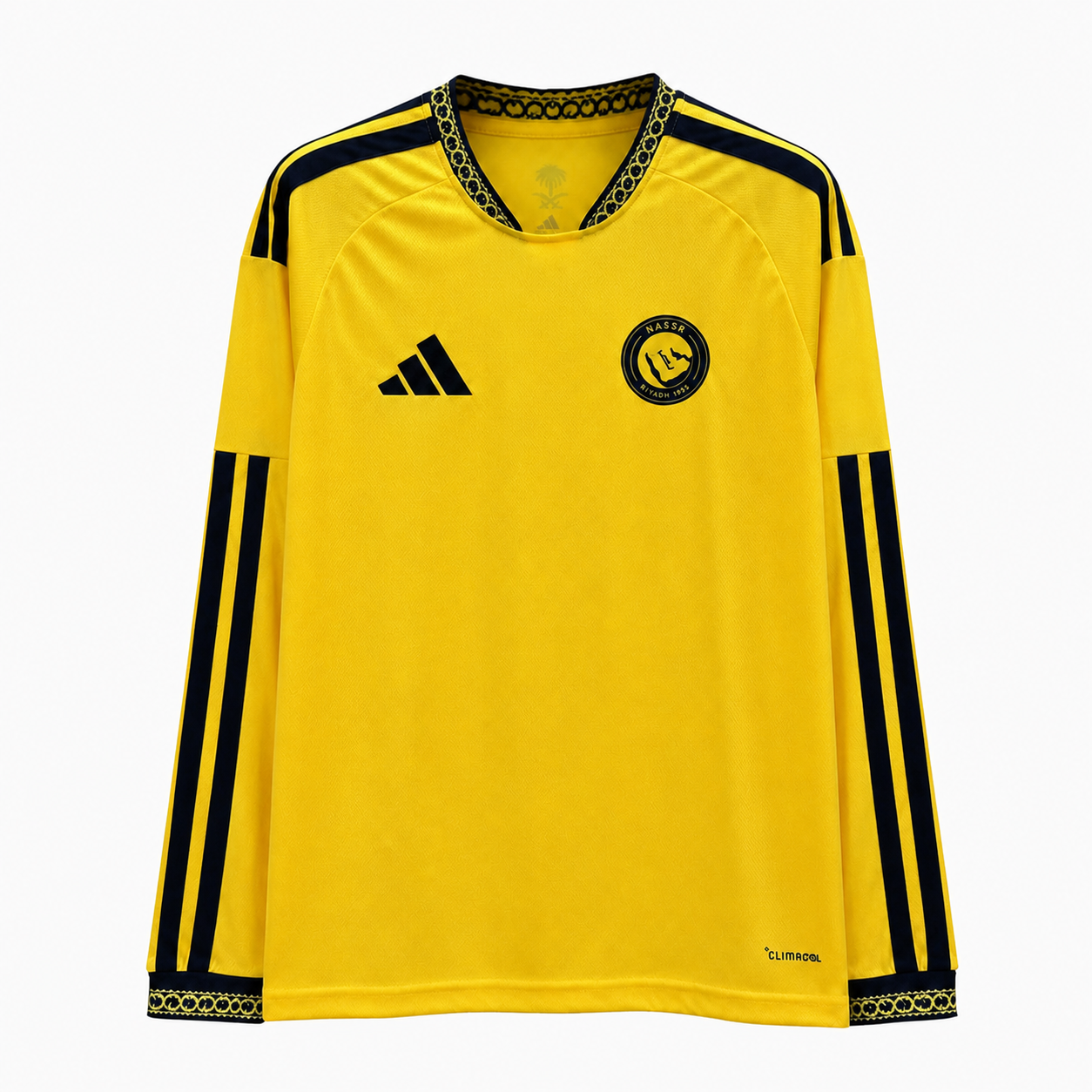 TKH-turbokithub-Al Nassr Riyadh Victory 26-27 Home Long Sleeves Jersey - Fans Version