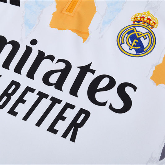 TKH-turbokithub-Real Madrid 2025 Long Sleeve Training Set - Three Color Mixing