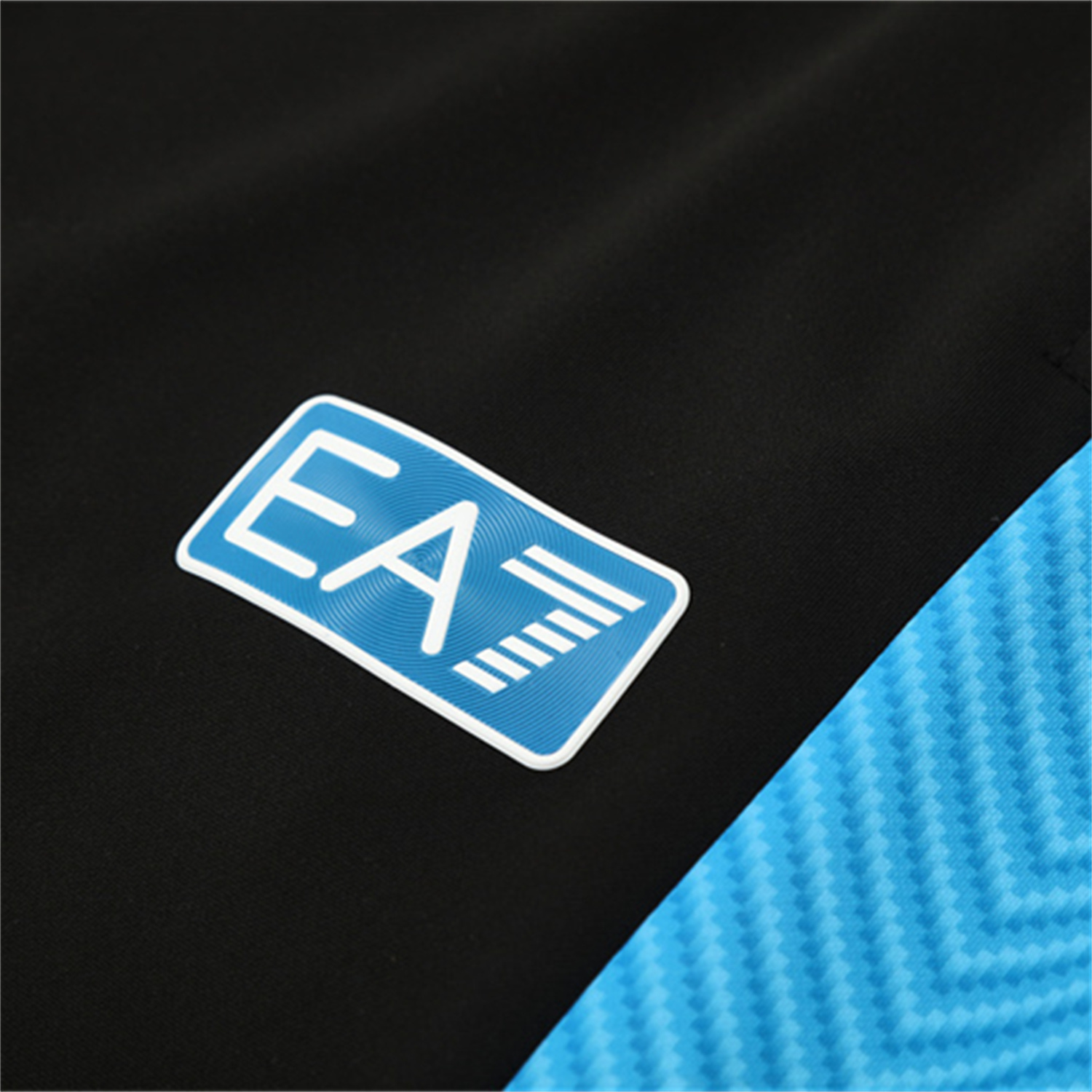 TKH-turbokithub-Napoli 25-26 Kids Long Sleeve Training Set - Gray Mecha Top & Black Pants