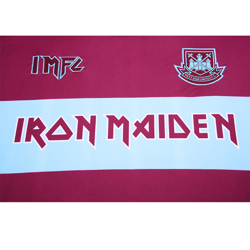 TKH-turbokithub-Iron Maiden x West Ham Home Special Edition Jersey - with 11 print