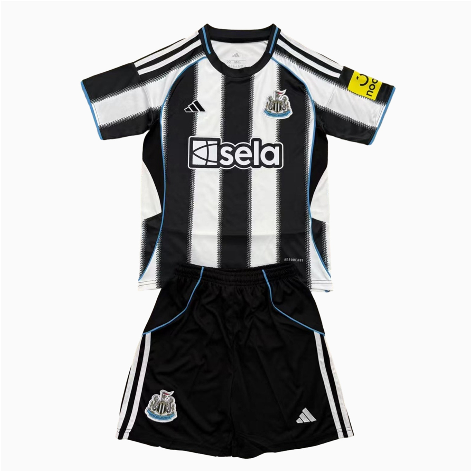 TKH-turbokithub-Newcastle United 25-26 Home Men's Adult Jersey Set - Fans Version