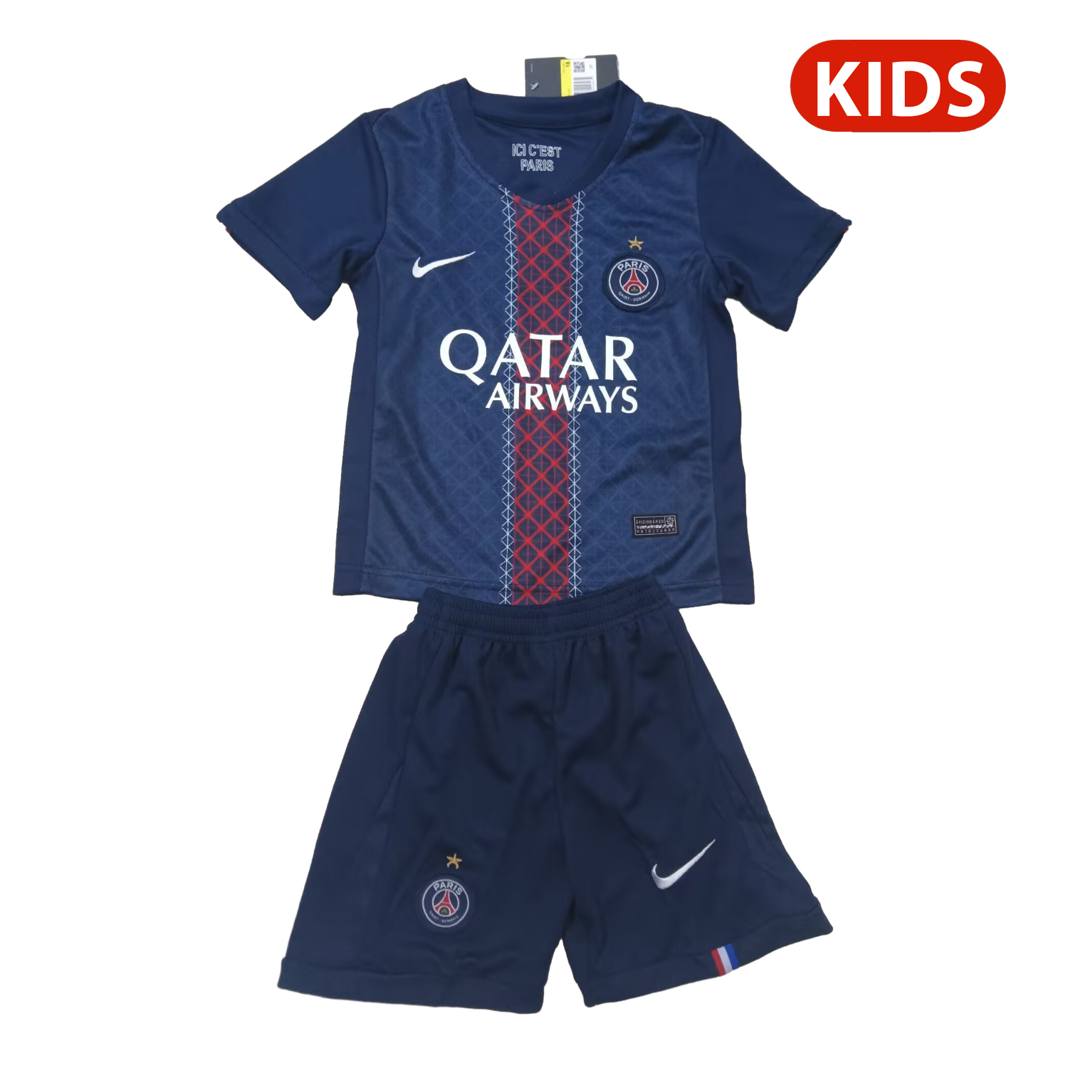 TKH-turbokithub-Paris Saint-Germain PSG 25-26 Champions League Commemorative Edition Kids Kit