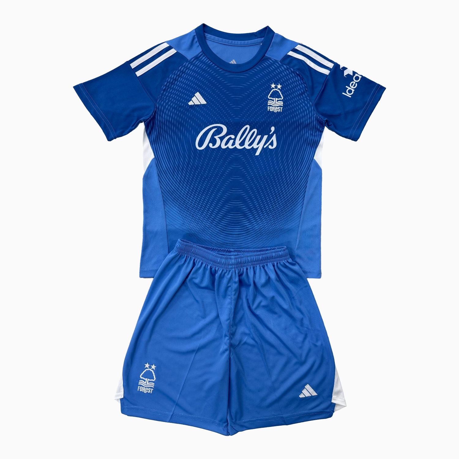 TKH-turbokithub-Nottingham Forest 25-26 Blue Goalkeeper Kids Kit