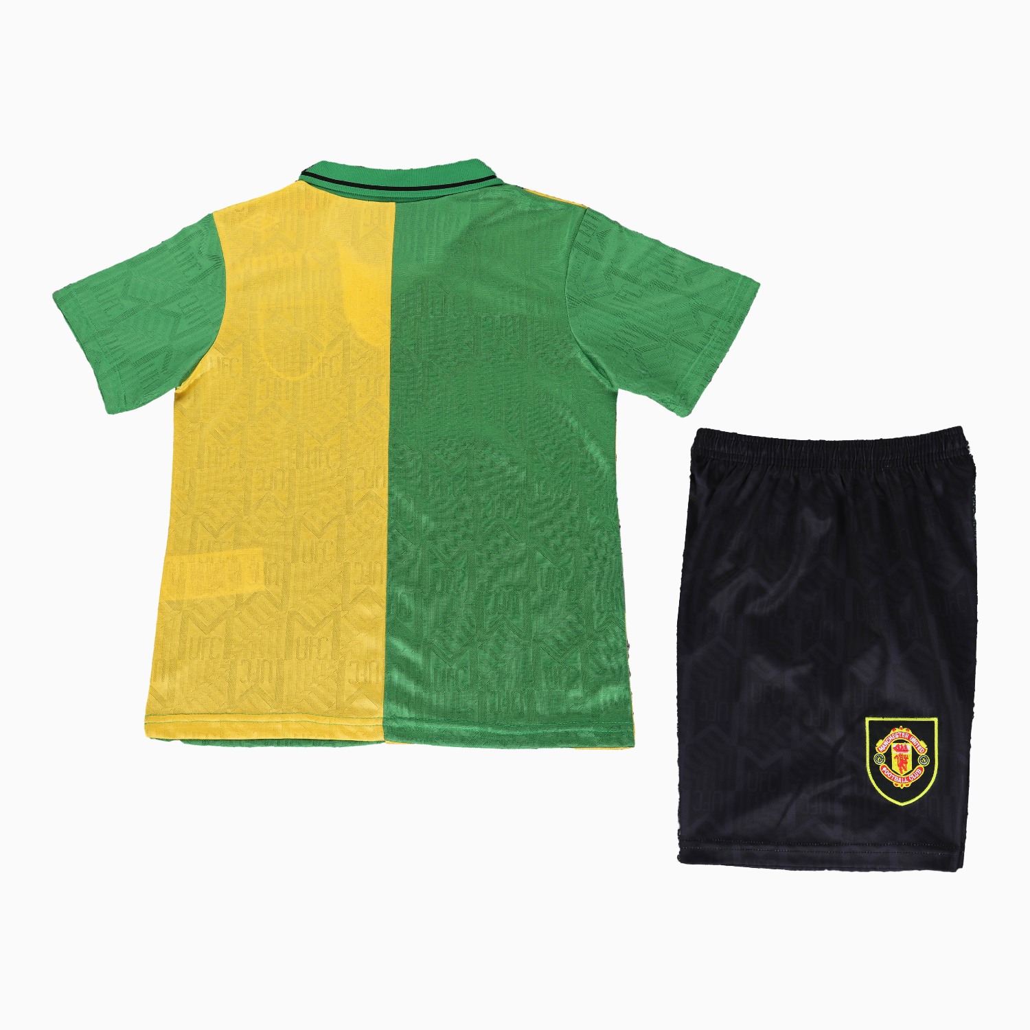 TKH-turbokithub-Retro Manchester United 92-94 Away Kids Kit