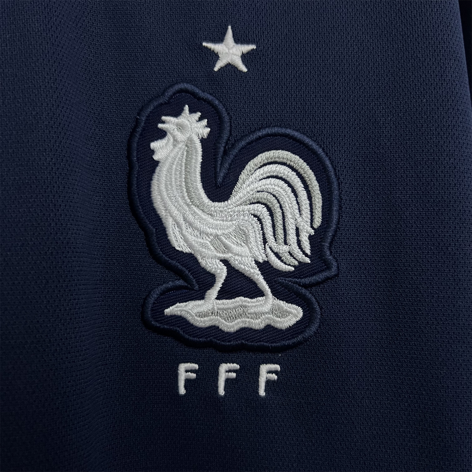 TKH-turbokithub-Retro France 2014 Home Long Sleeves Jersey