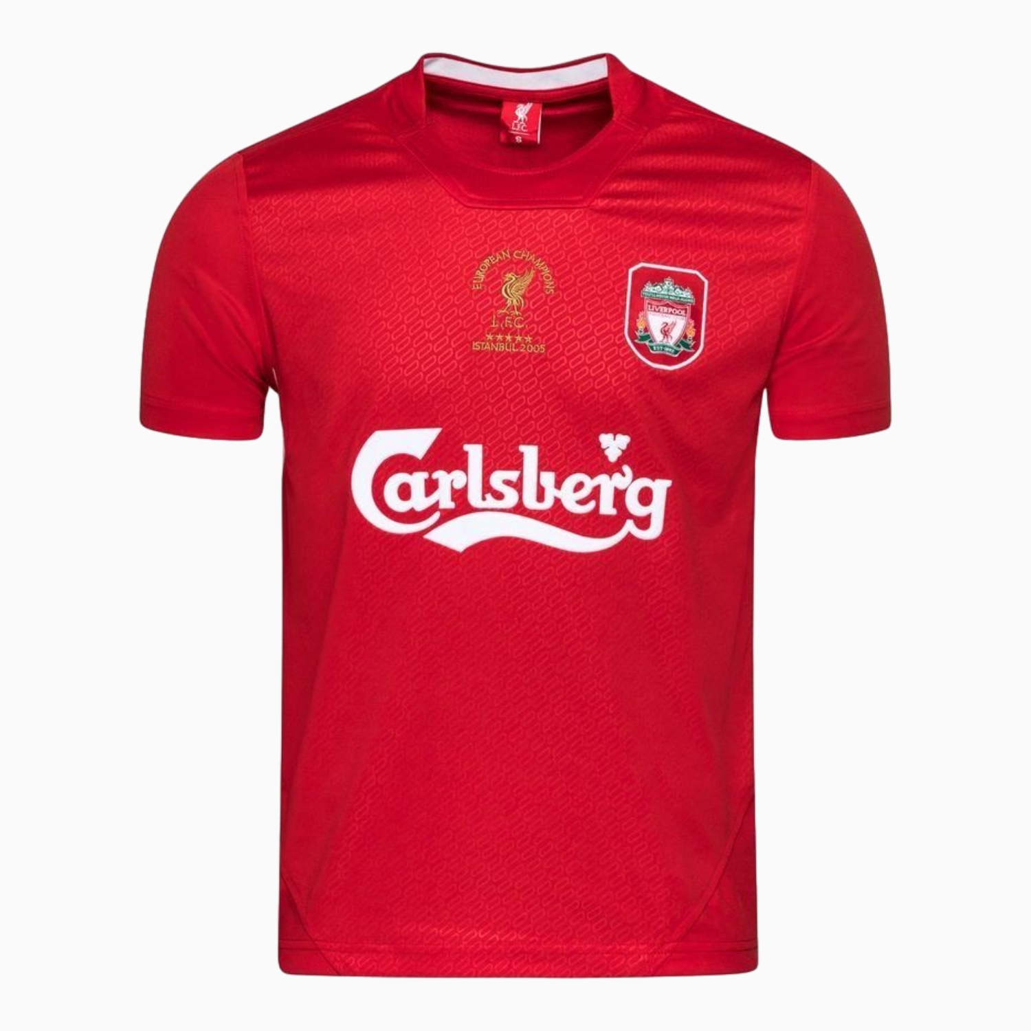 TKH-turbokithub-Liver.pool 25-26 Istanbul 2005 Anniversary Red Jersey - Fans Version