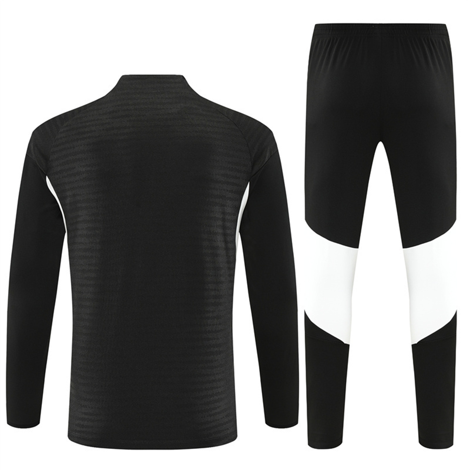TKH-turbokithub-Liver.pool 25-26 Kids Long Sleeve Training Set - Player Version - Black Top & Black Pants