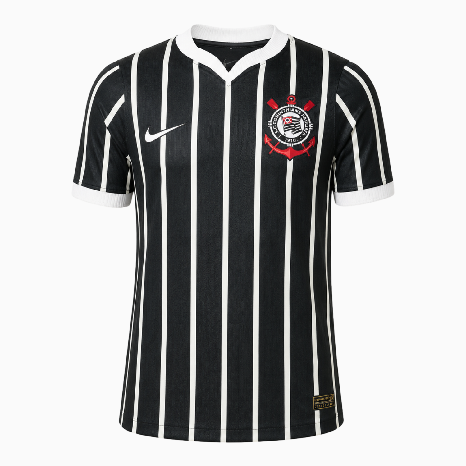 TKH-turbokithub-Corinthians 26-27 Away Jersey - Player Version