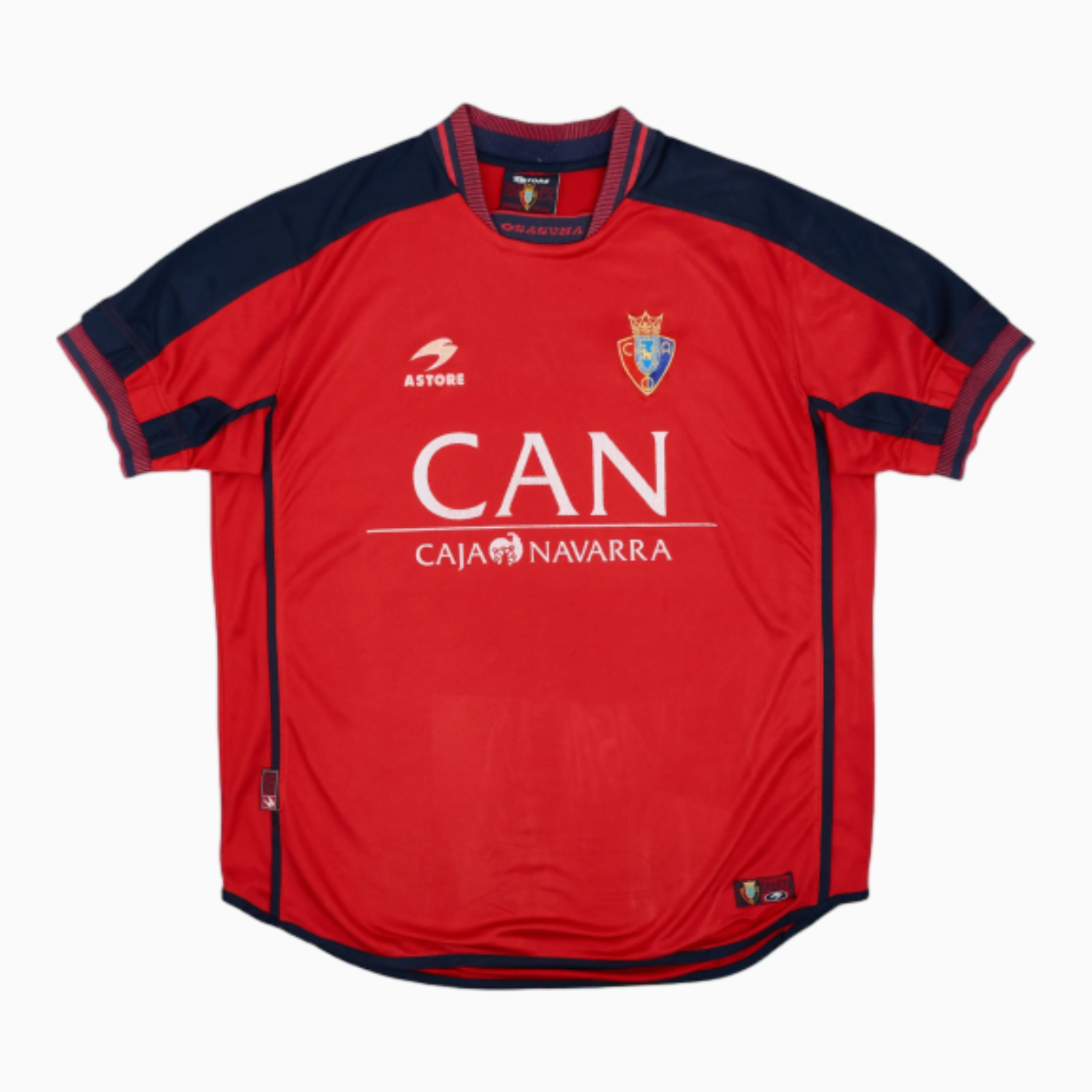 TKH-turbokithub-Retro Osasuna 2000-01 Home Jersey